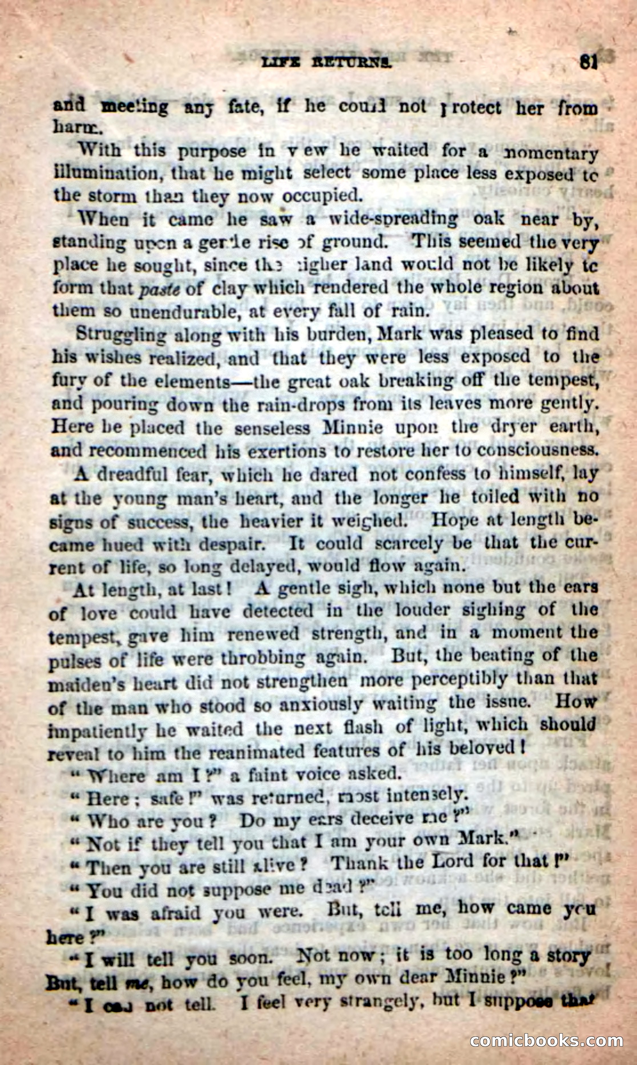 Beadle's Dime Novels: Red-Skin's Pledge — page 77 of 100
