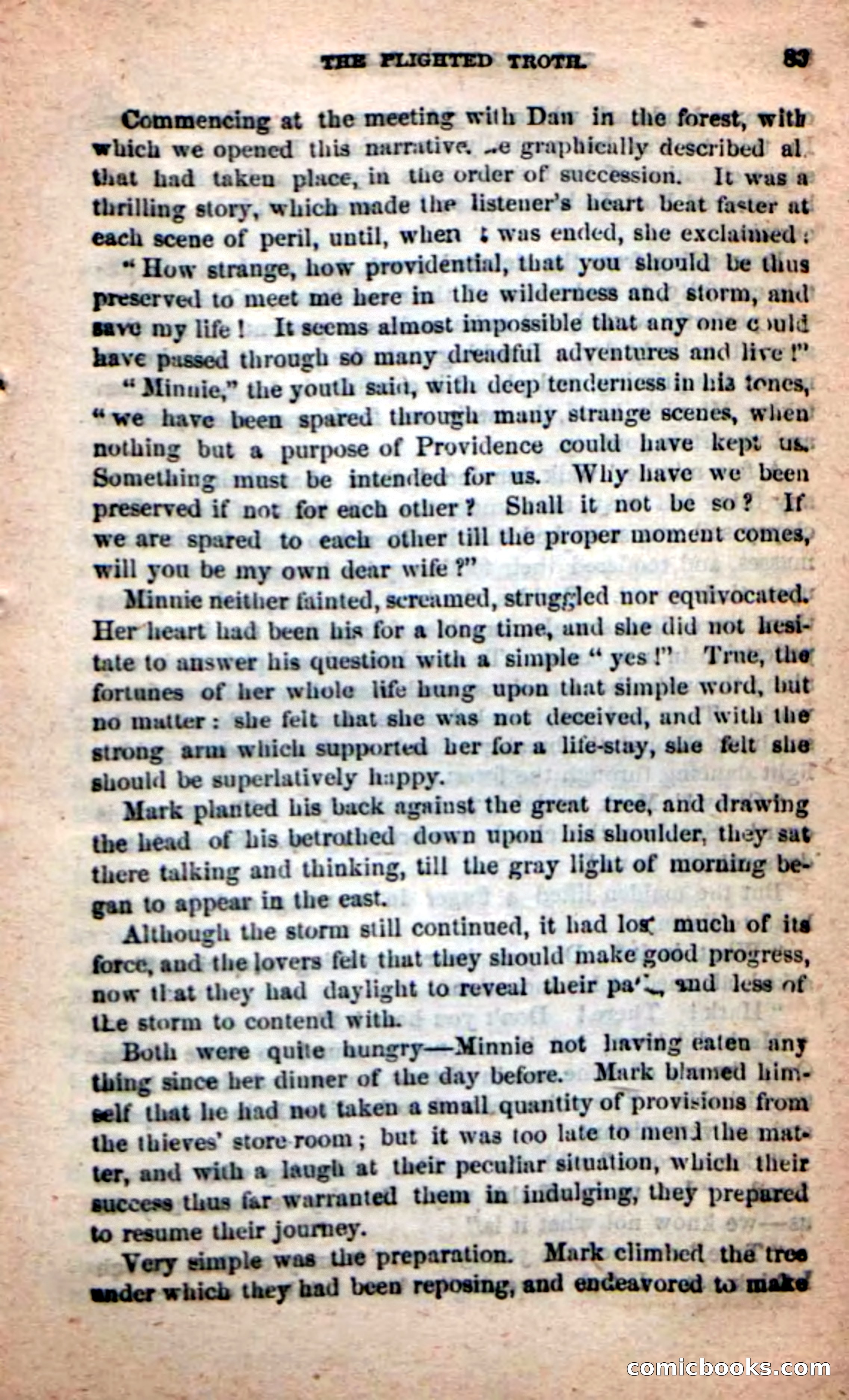 Beadle's Dime Novels: Red-Skin's Pledge — page 79 of 100