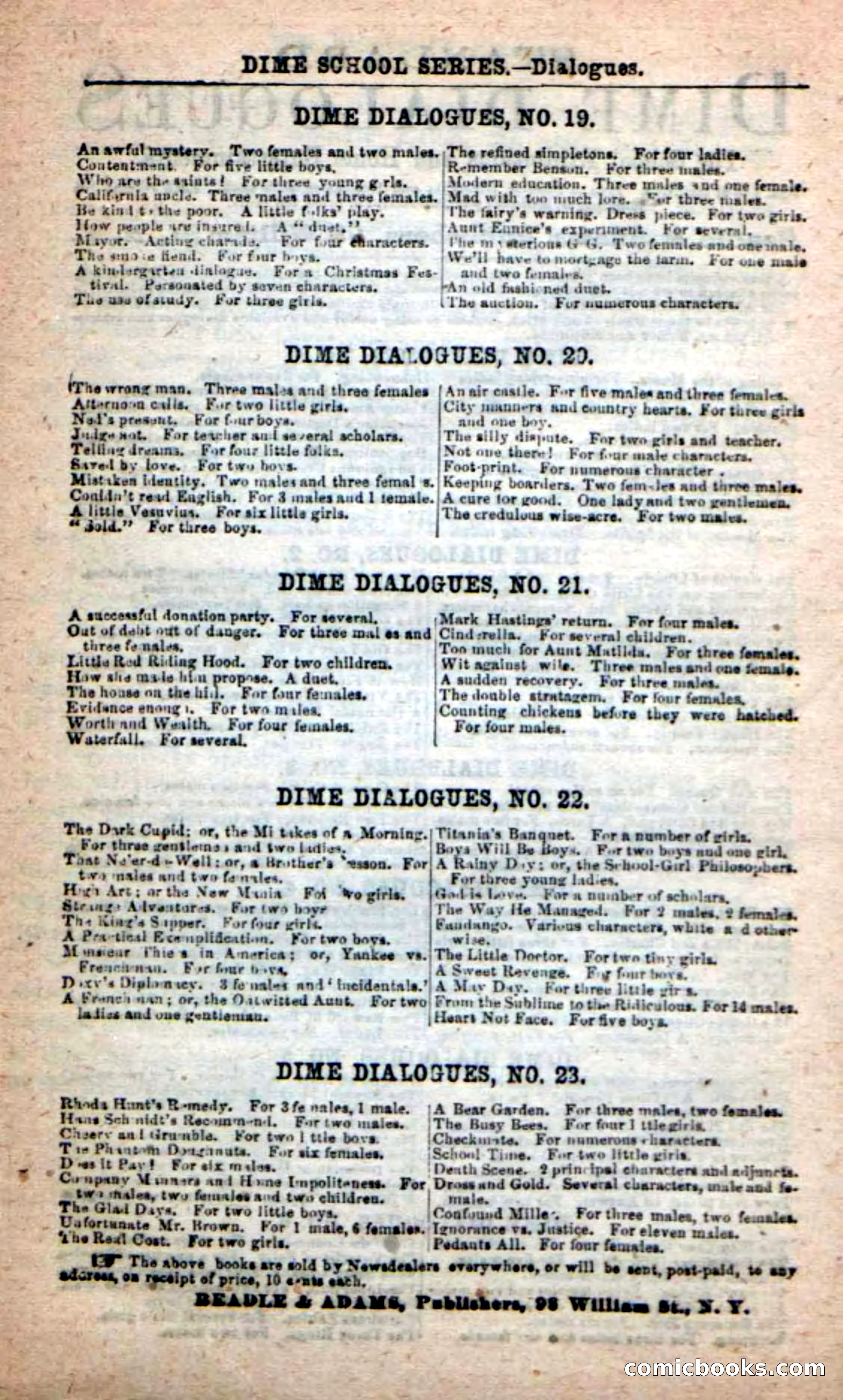 Beadle's Dime Novels: Red-Skin's Pledge — page 98 of 100