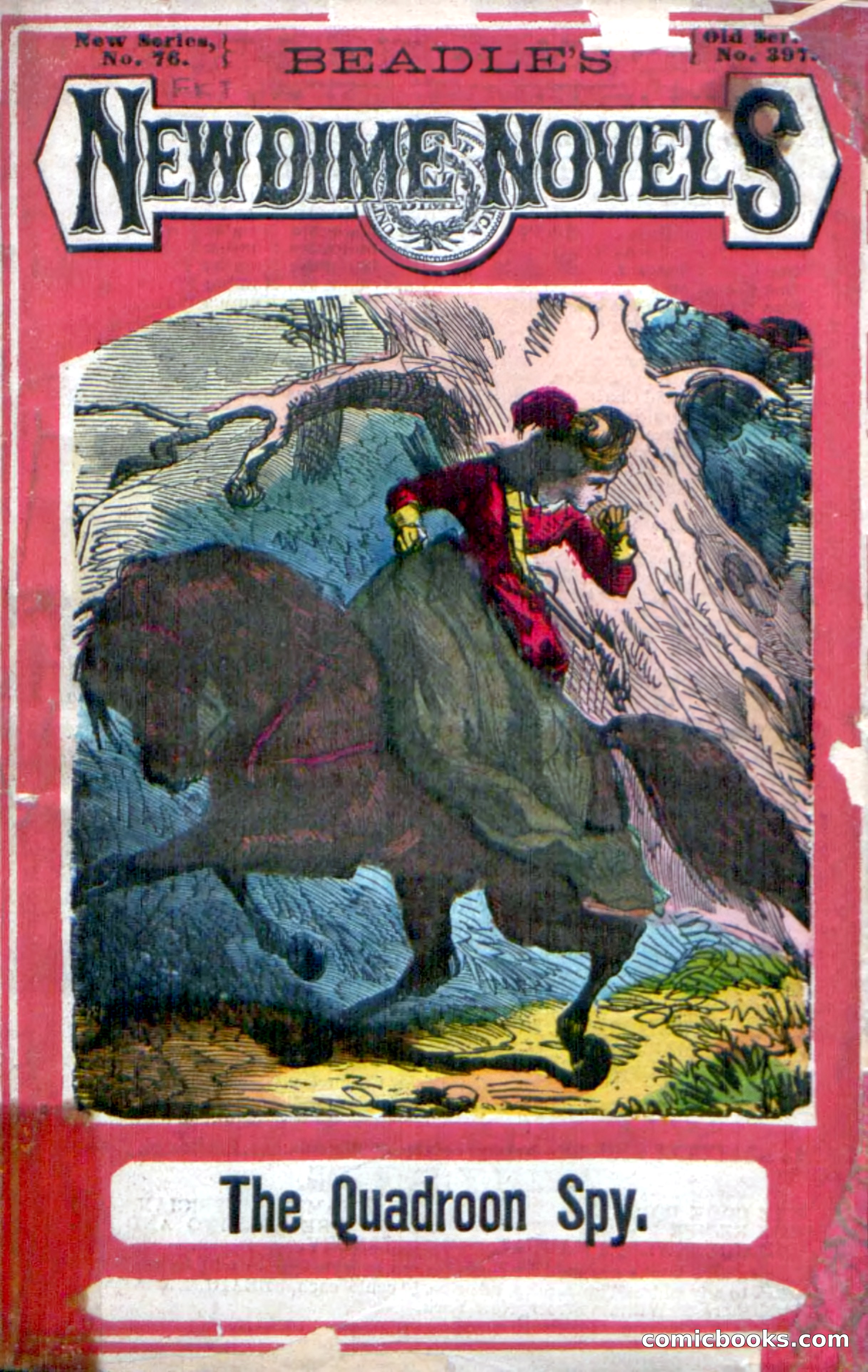 Beadle's New Dime Novels: The Quadroon Spy