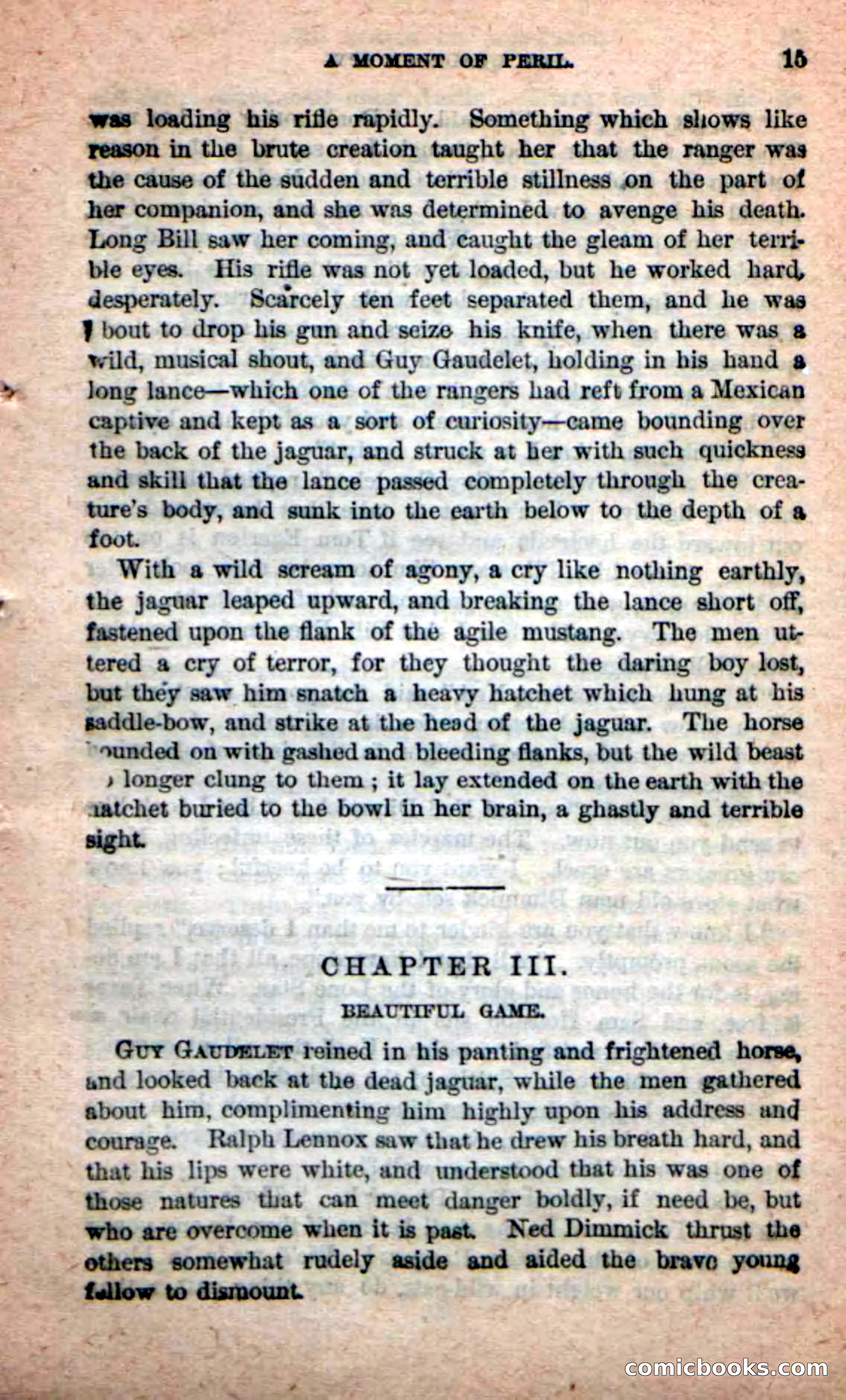 Beadle's New Dime Novels: The Quadroon Spy — page 11 of 100