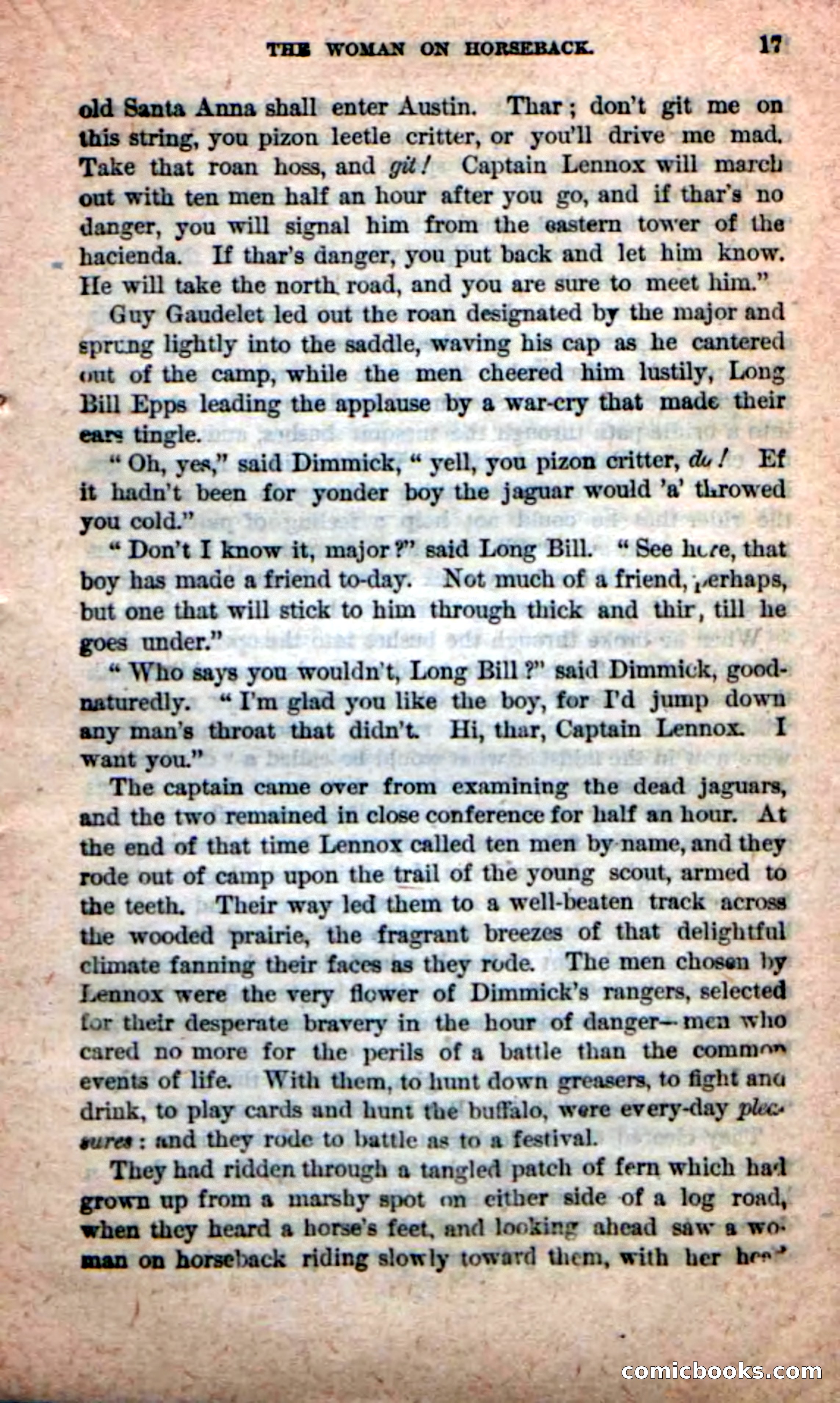 Beadle's New Dime Novels: The Quadroon Spy — page 13 of 100