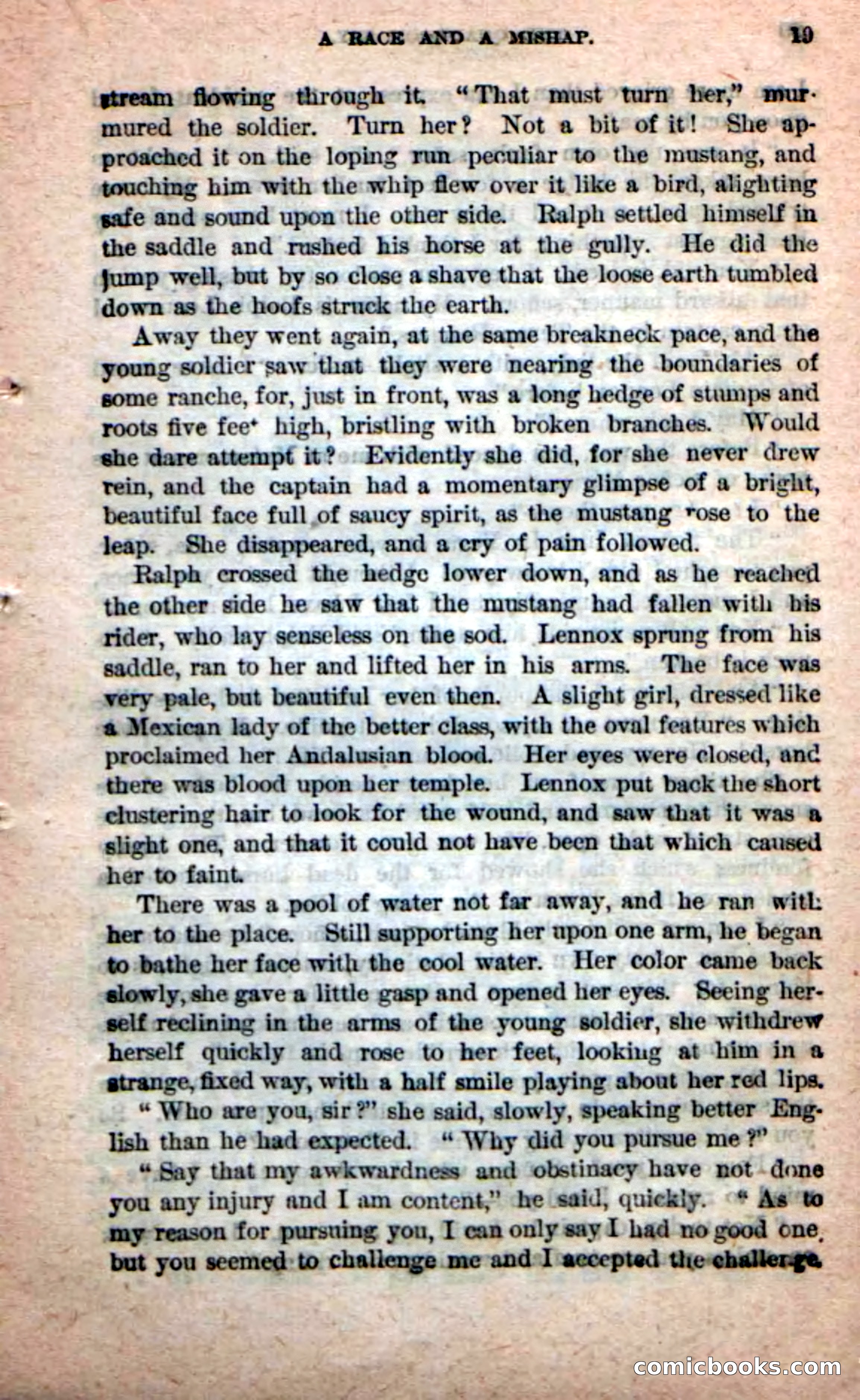 Beadle's New Dime Novels: The Quadroon Spy — page 15 of 100