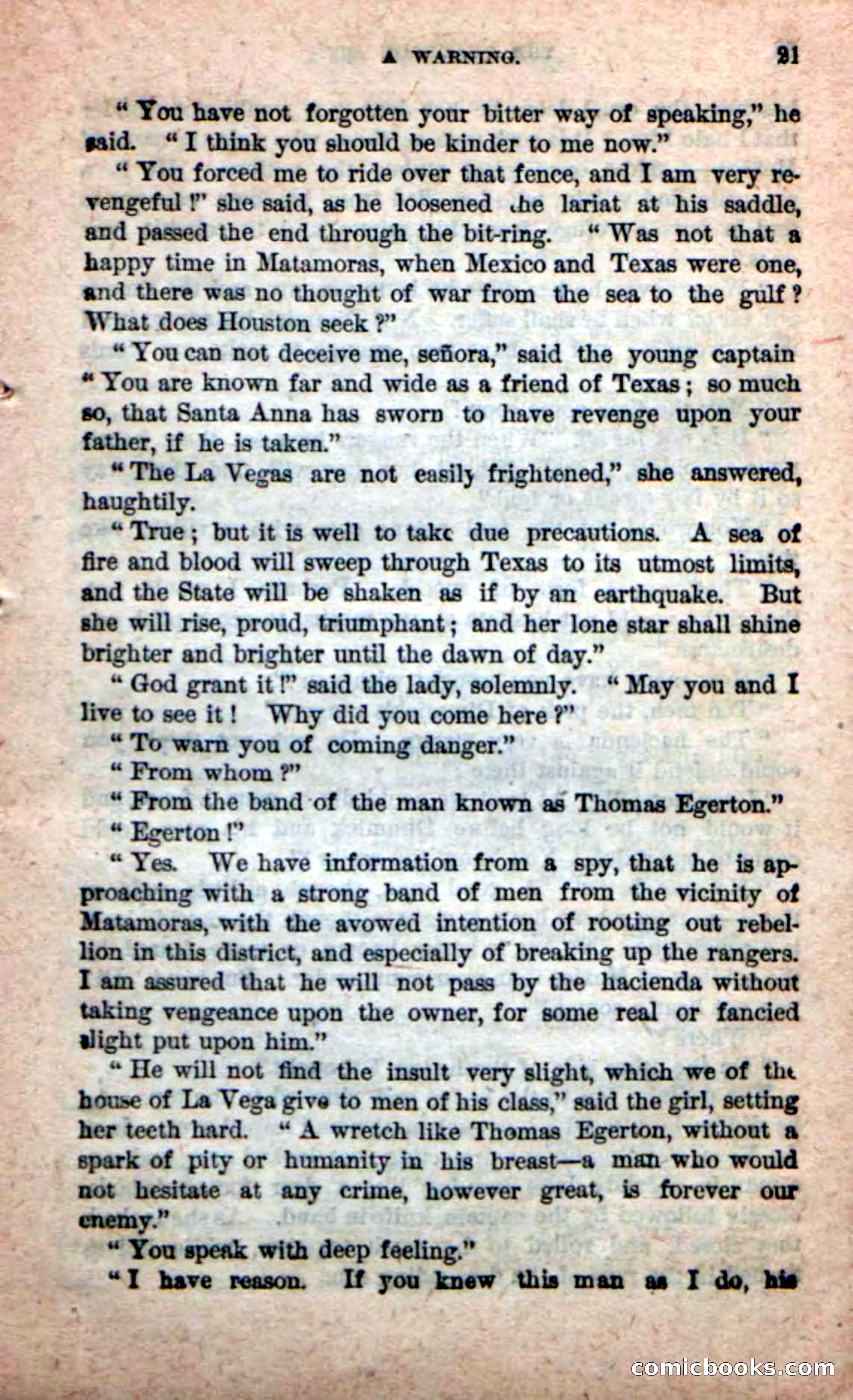 Beadle's New Dime Novels: The Quadroon Spy — page 17 of 100