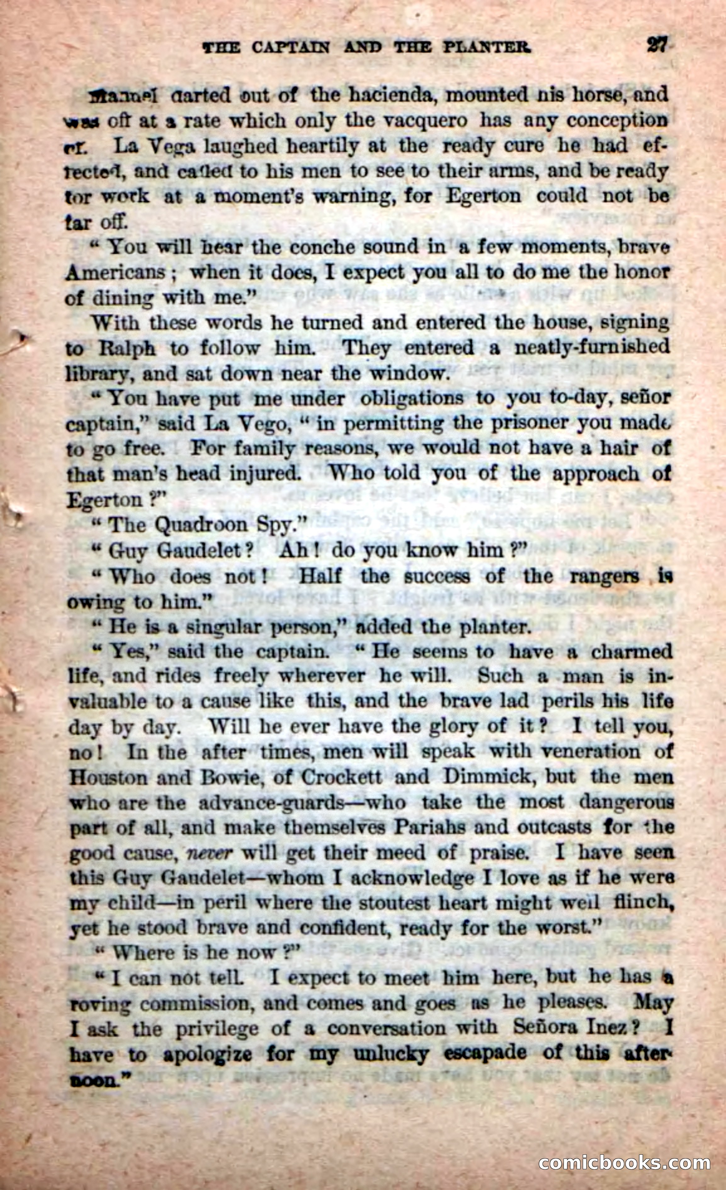 Beadle's New Dime Novels: The Quadroon Spy — page 23 of 100