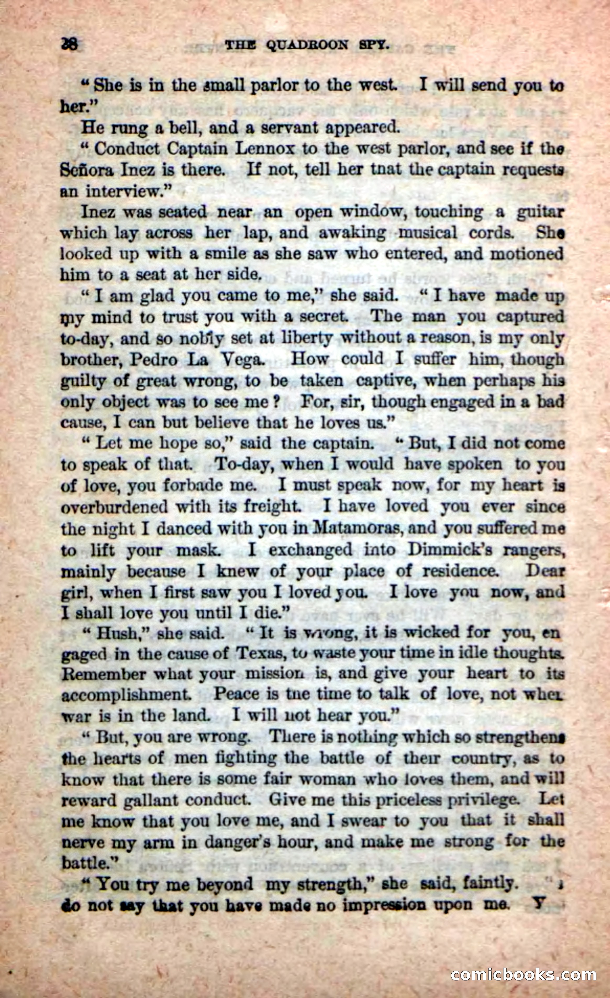 Beadle's New Dime Novels: The Quadroon Spy — page 24 of 100