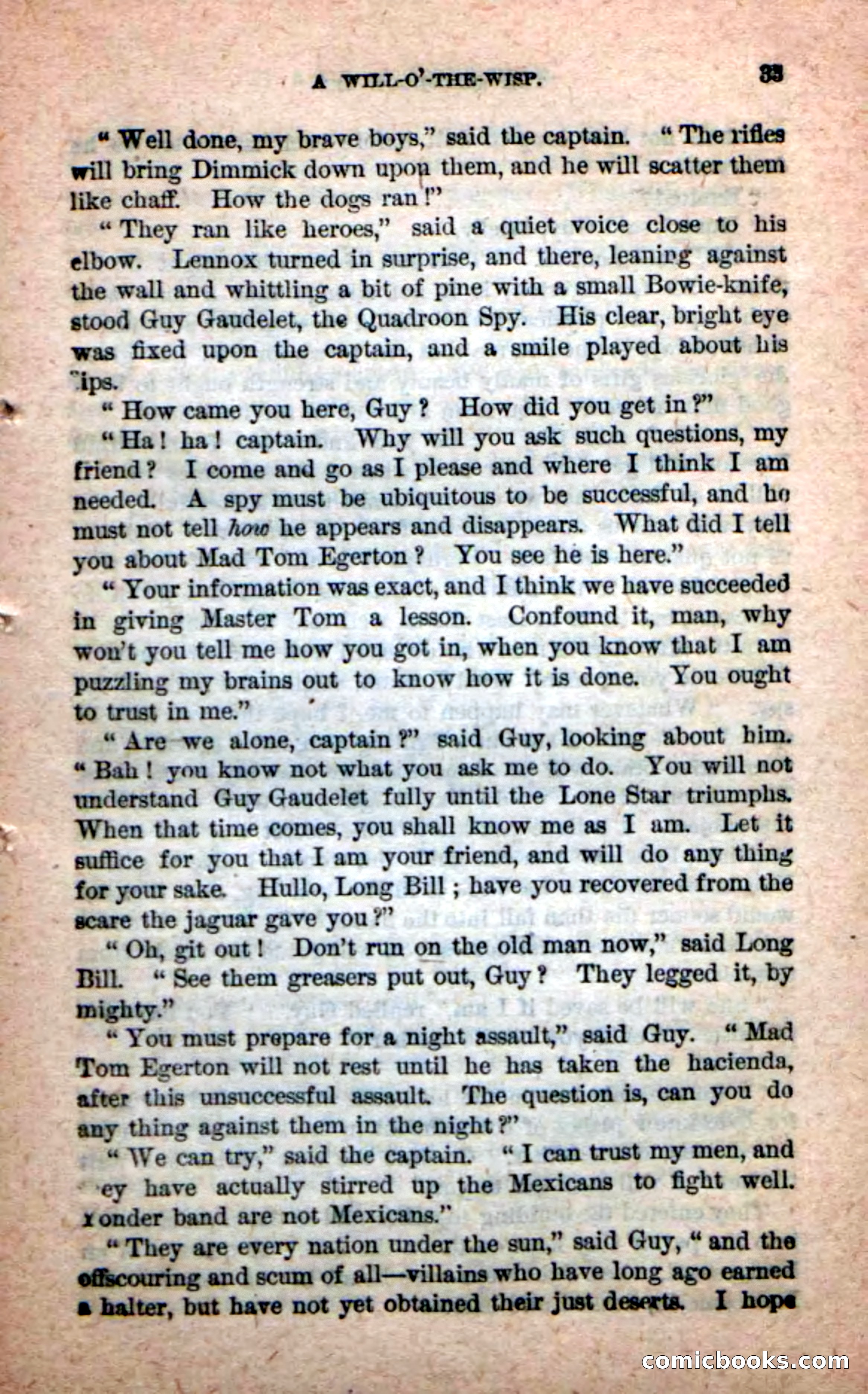 Beadle's New Dime Novels: The Quadroon Spy — page 29 of 100