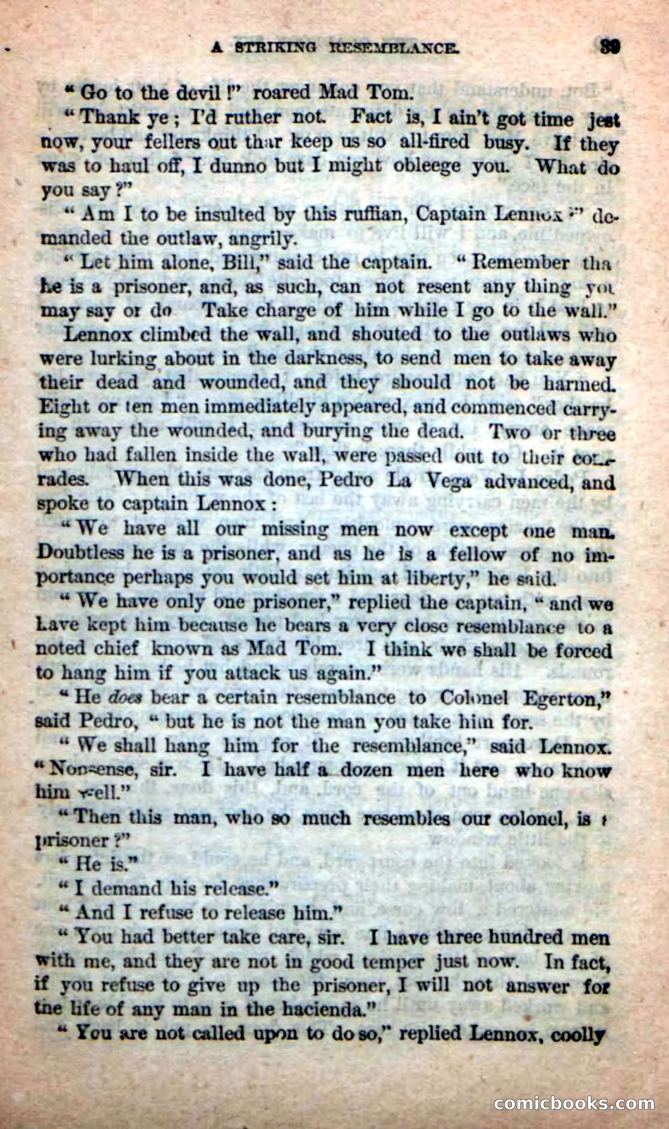 Beadle's New Dime Novels: The Quadroon Spy — page 35 of 100