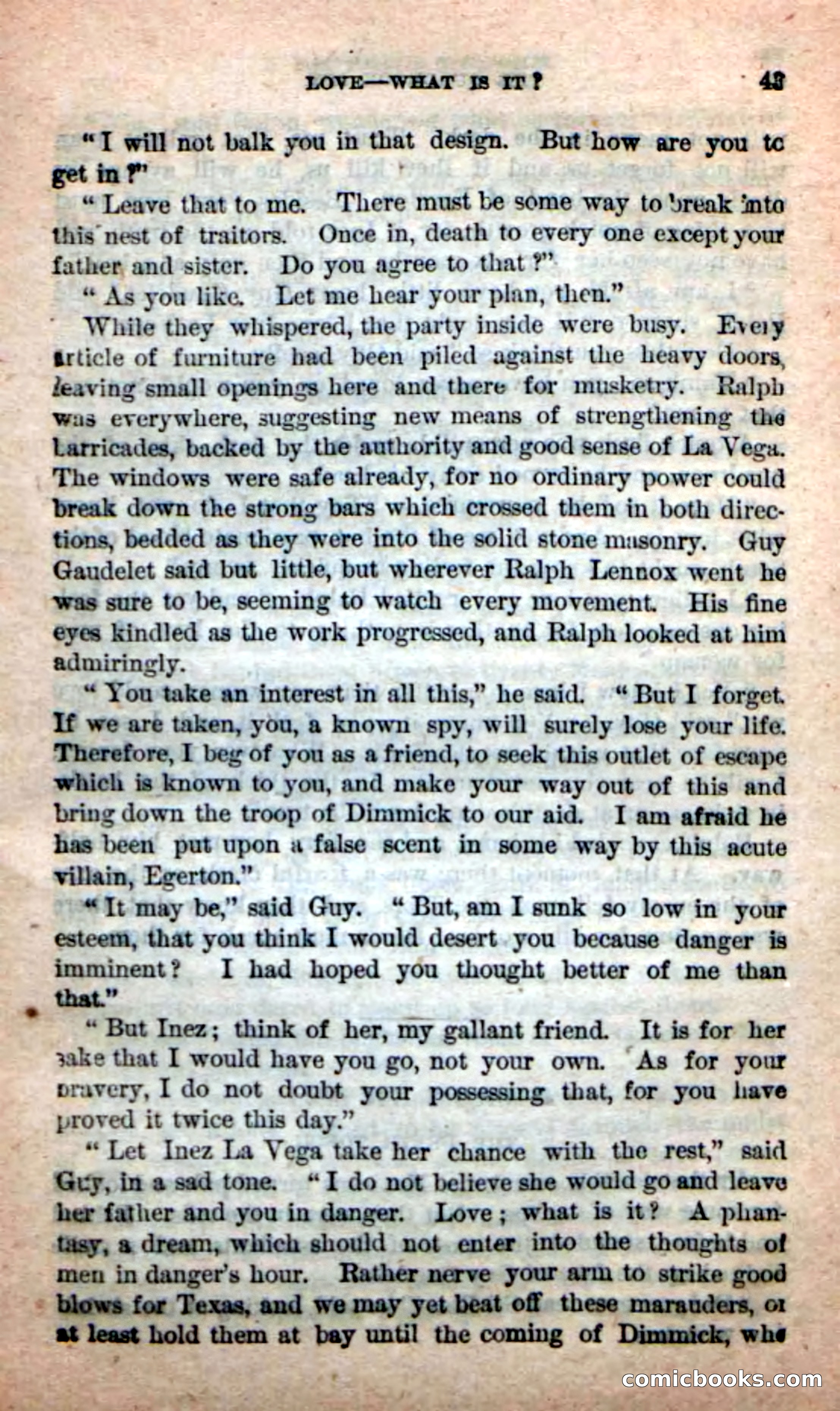 Beadle's New Dime Novels: The Quadroon Spy — page 39 of 100