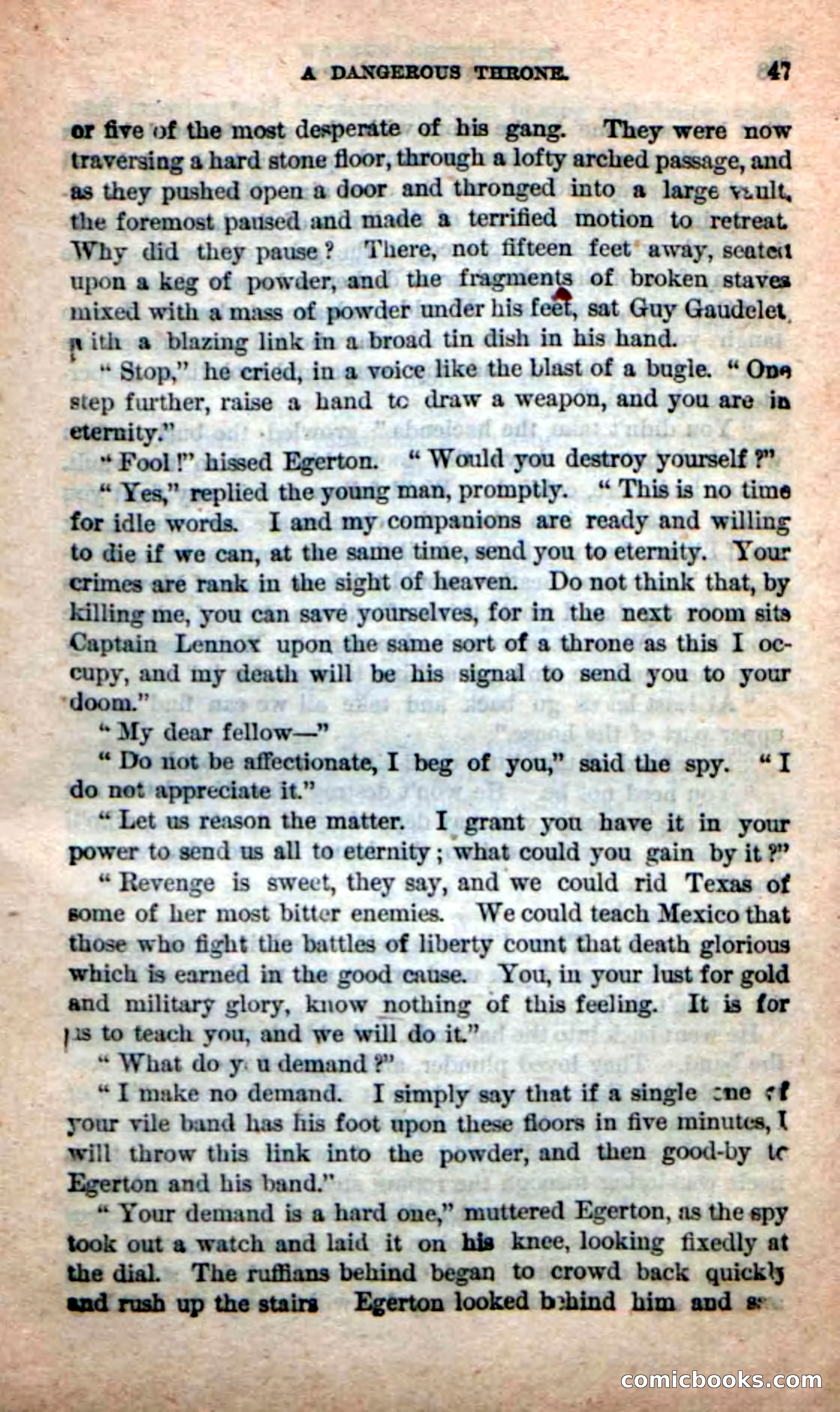 Beadle's New Dime Novels: The Quadroon Spy — page 43 of 100