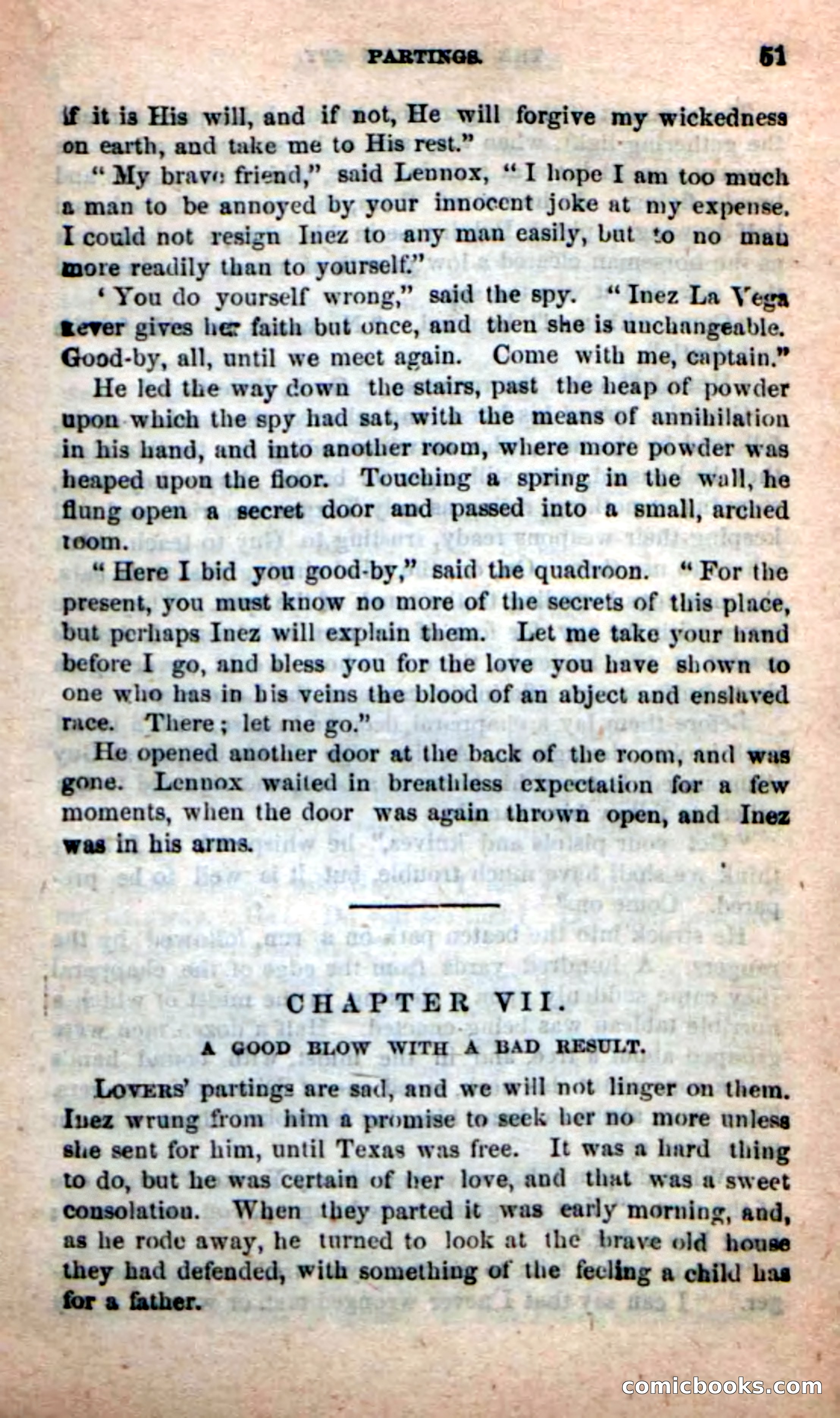 Beadle's New Dime Novels: The Quadroon Spy — page 47 of 100
