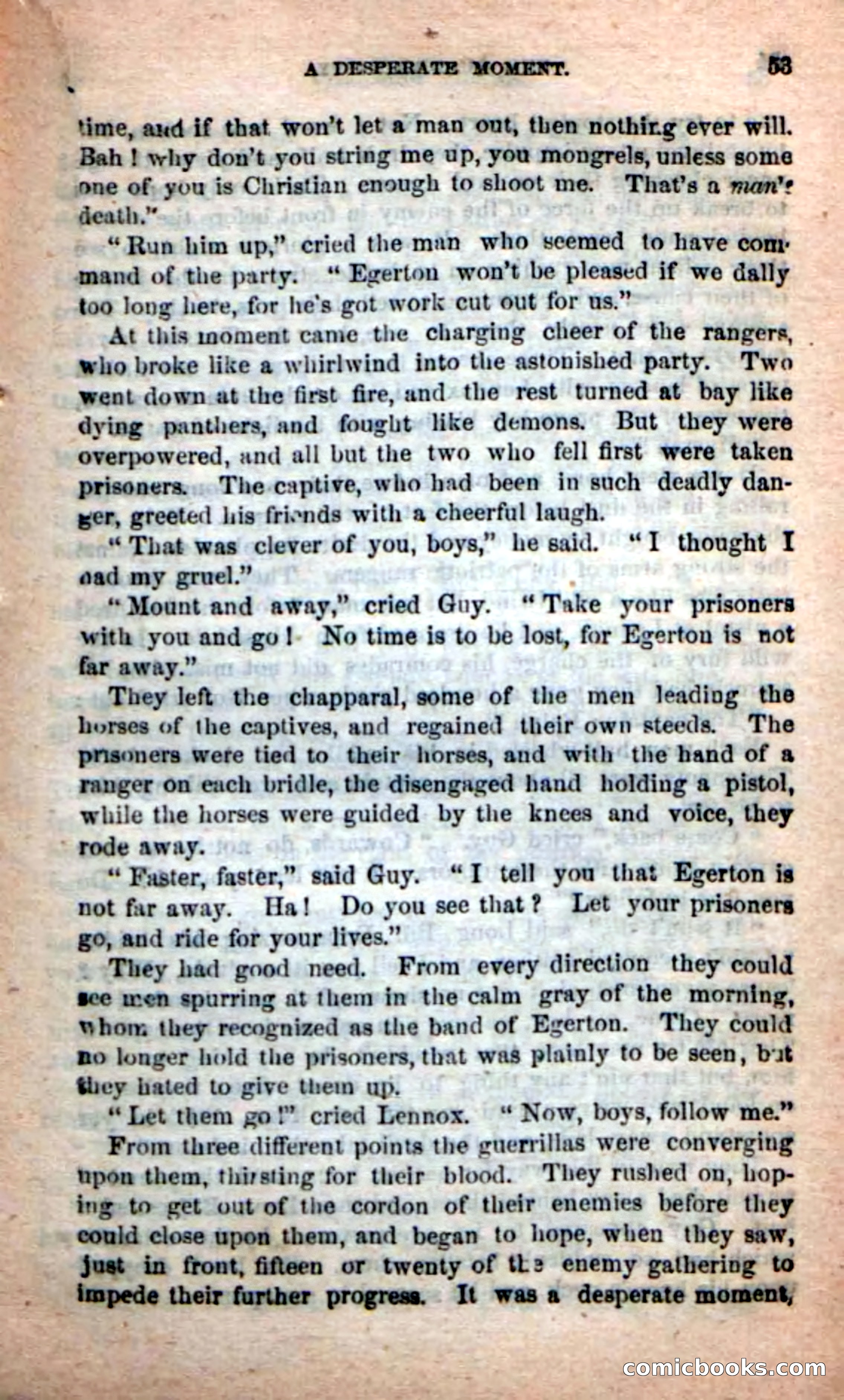 Beadle's New Dime Novels: The Quadroon Spy — page 49 of 100