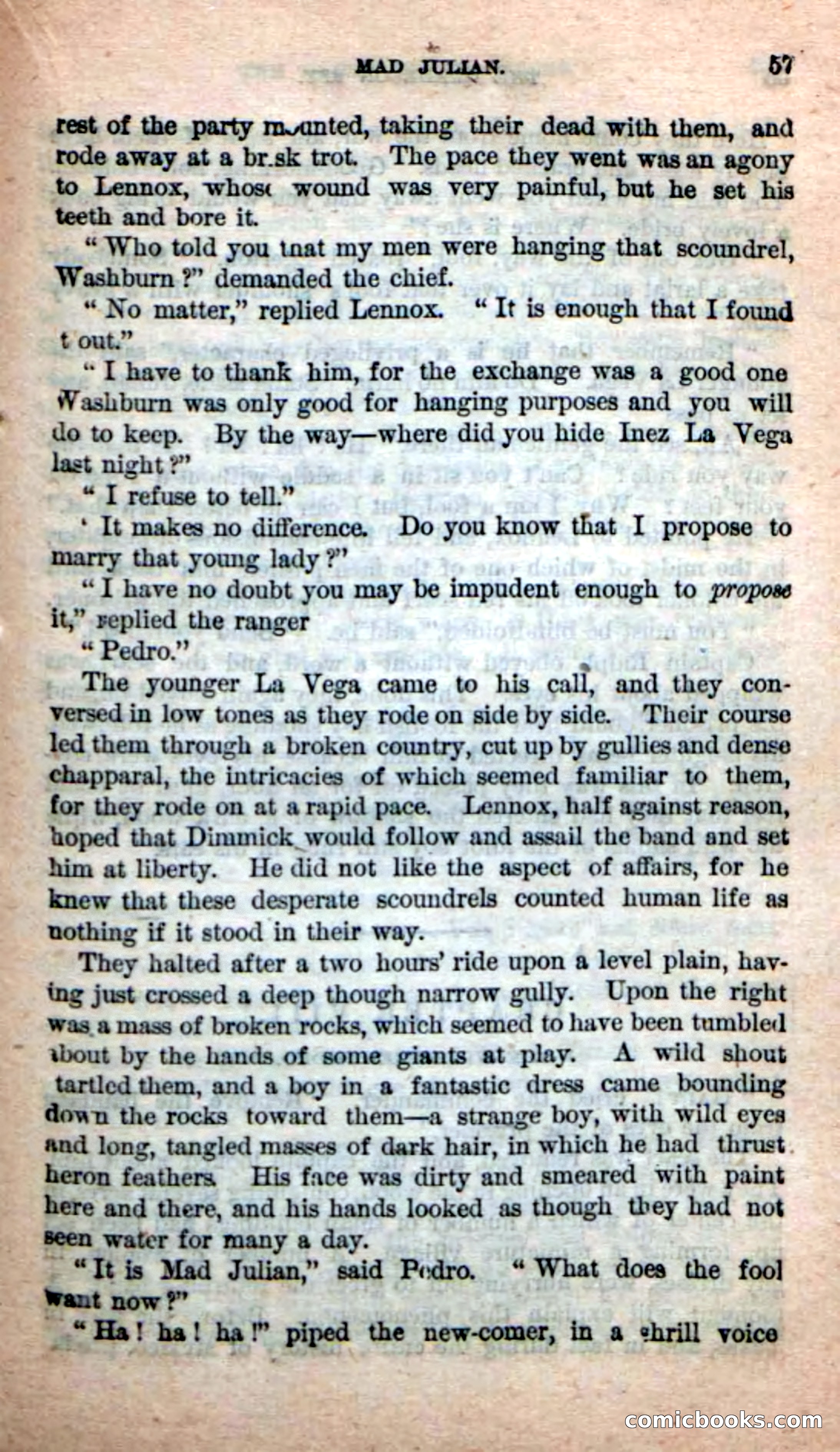 Beadle's New Dime Novels: The Quadroon Spy — page 53 of 100