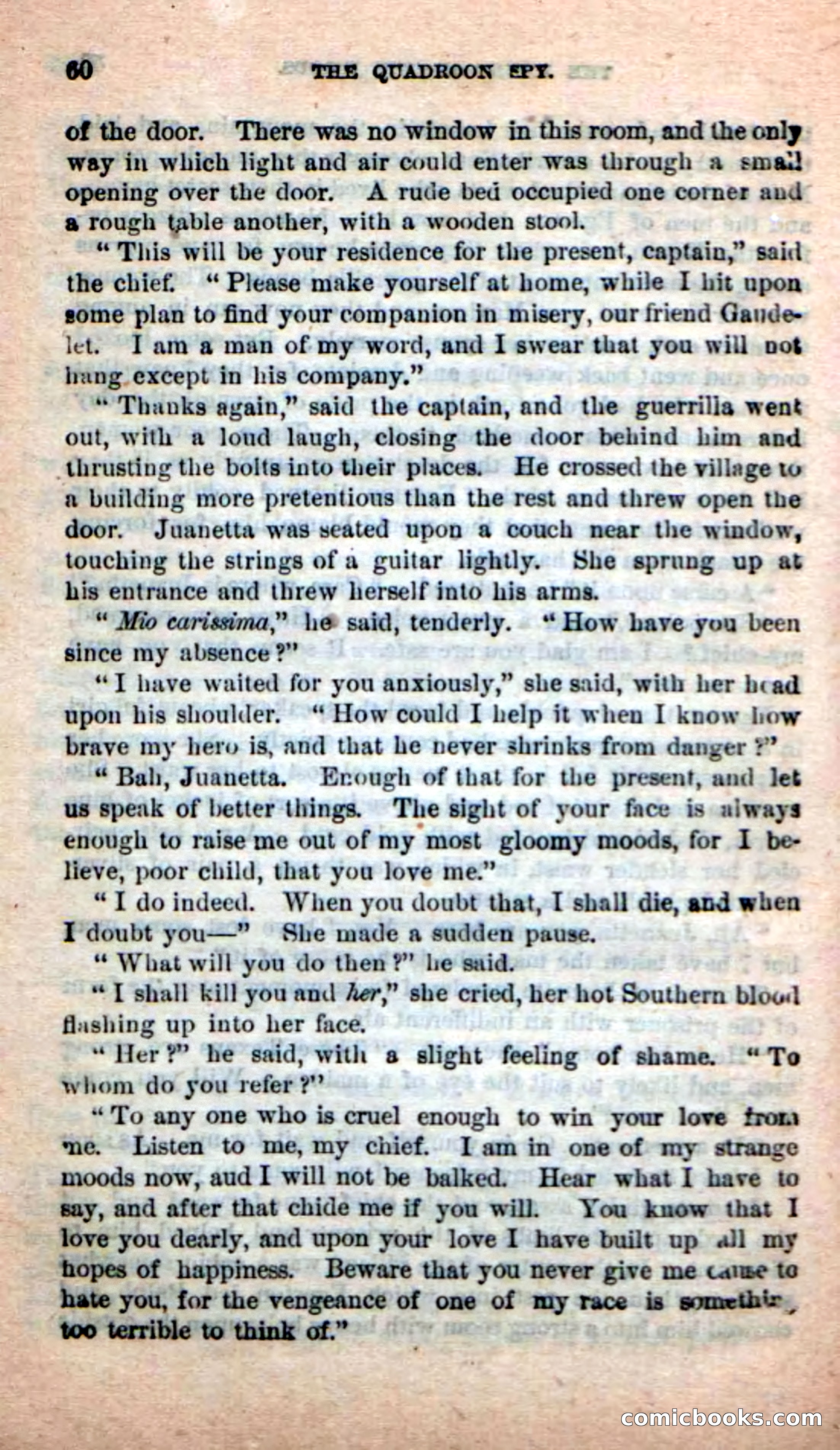 Beadle's New Dime Novels: The Quadroon Spy — page 56 of 100
