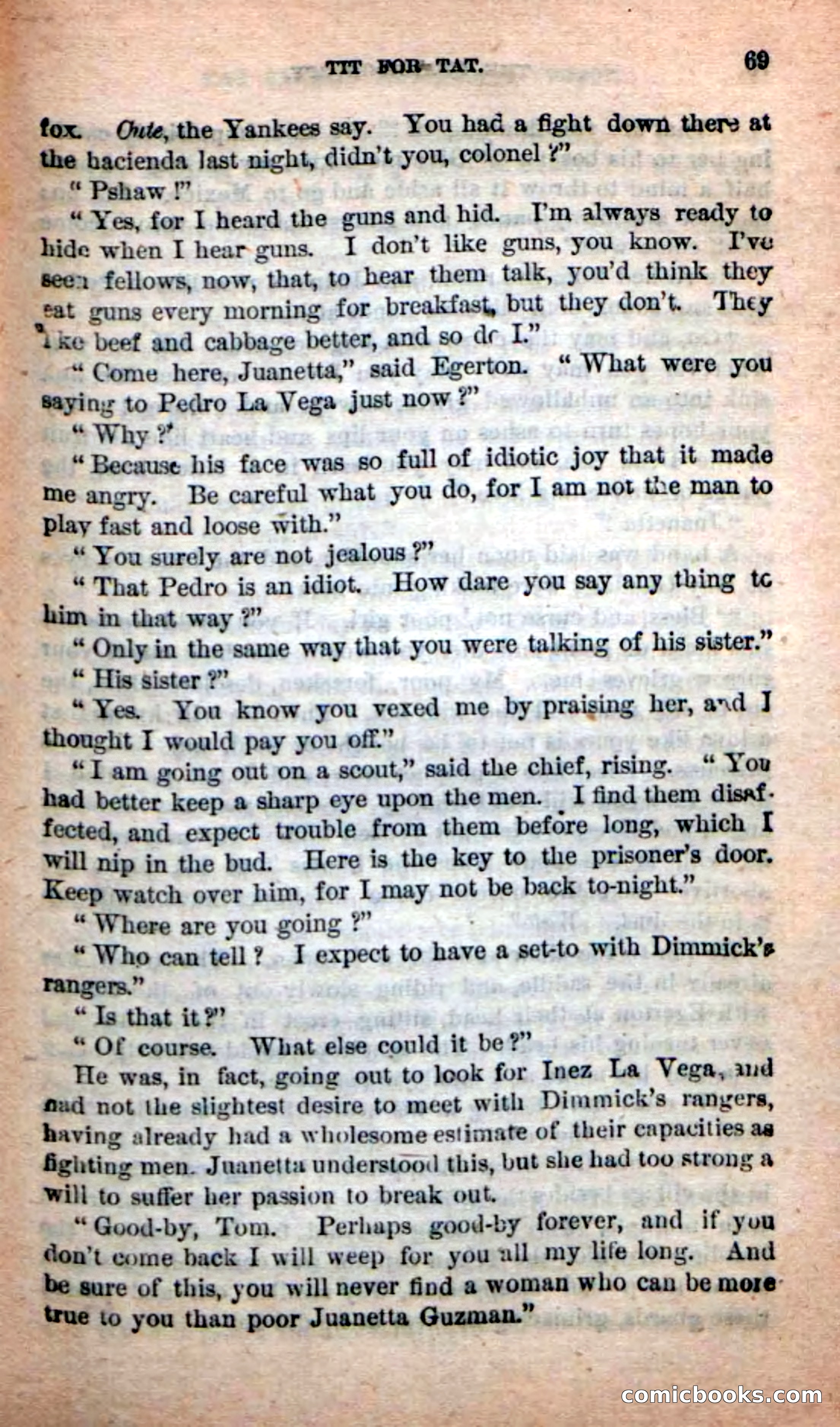 Beadle's New Dime Novels: The Quadroon Spy — page 65 of 100