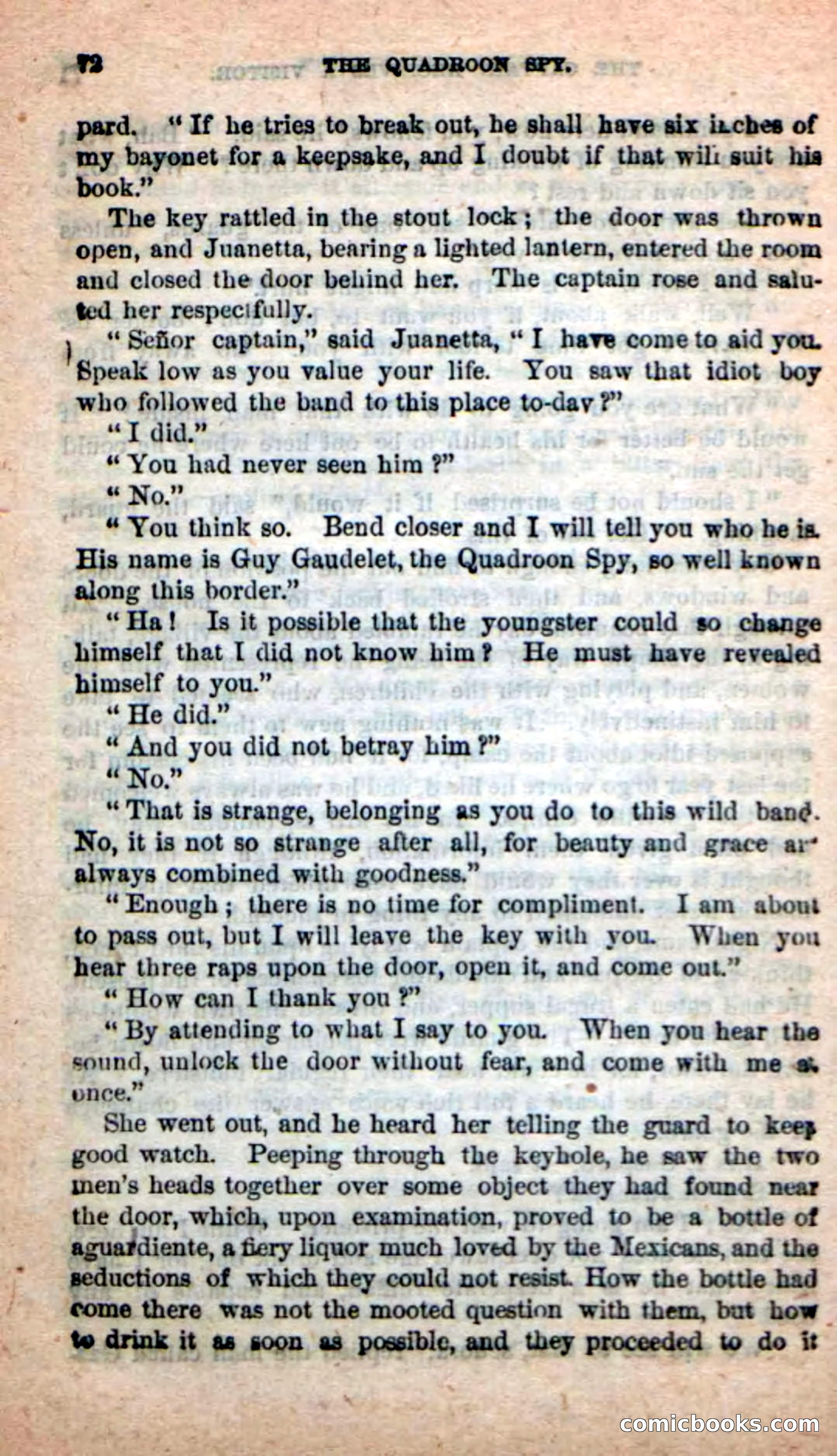 Beadle's New Dime Novels: The Quadroon Spy — page 68 of 100
