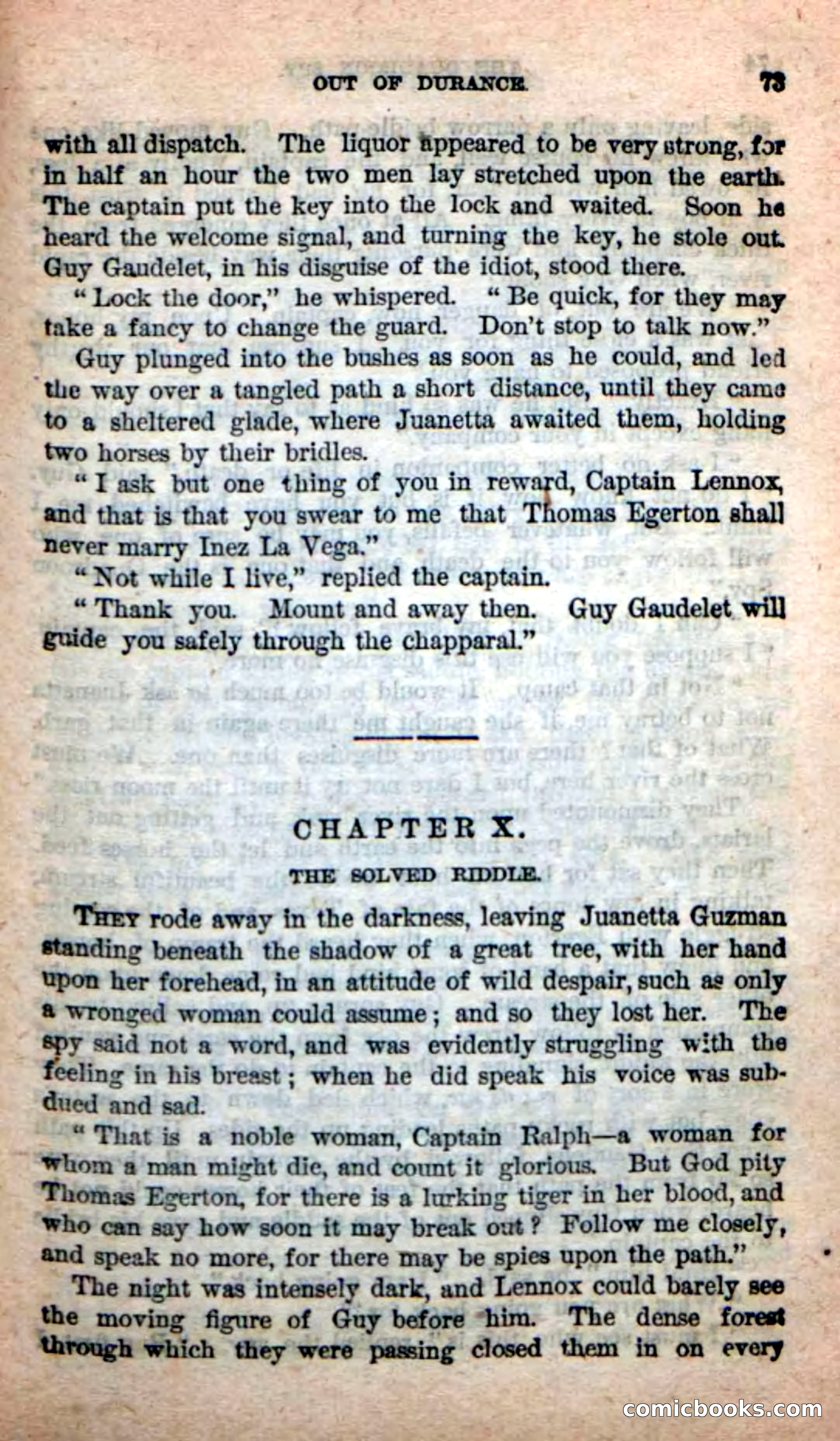 Beadle's New Dime Novels: The Quadroon Spy — page 69 of 100