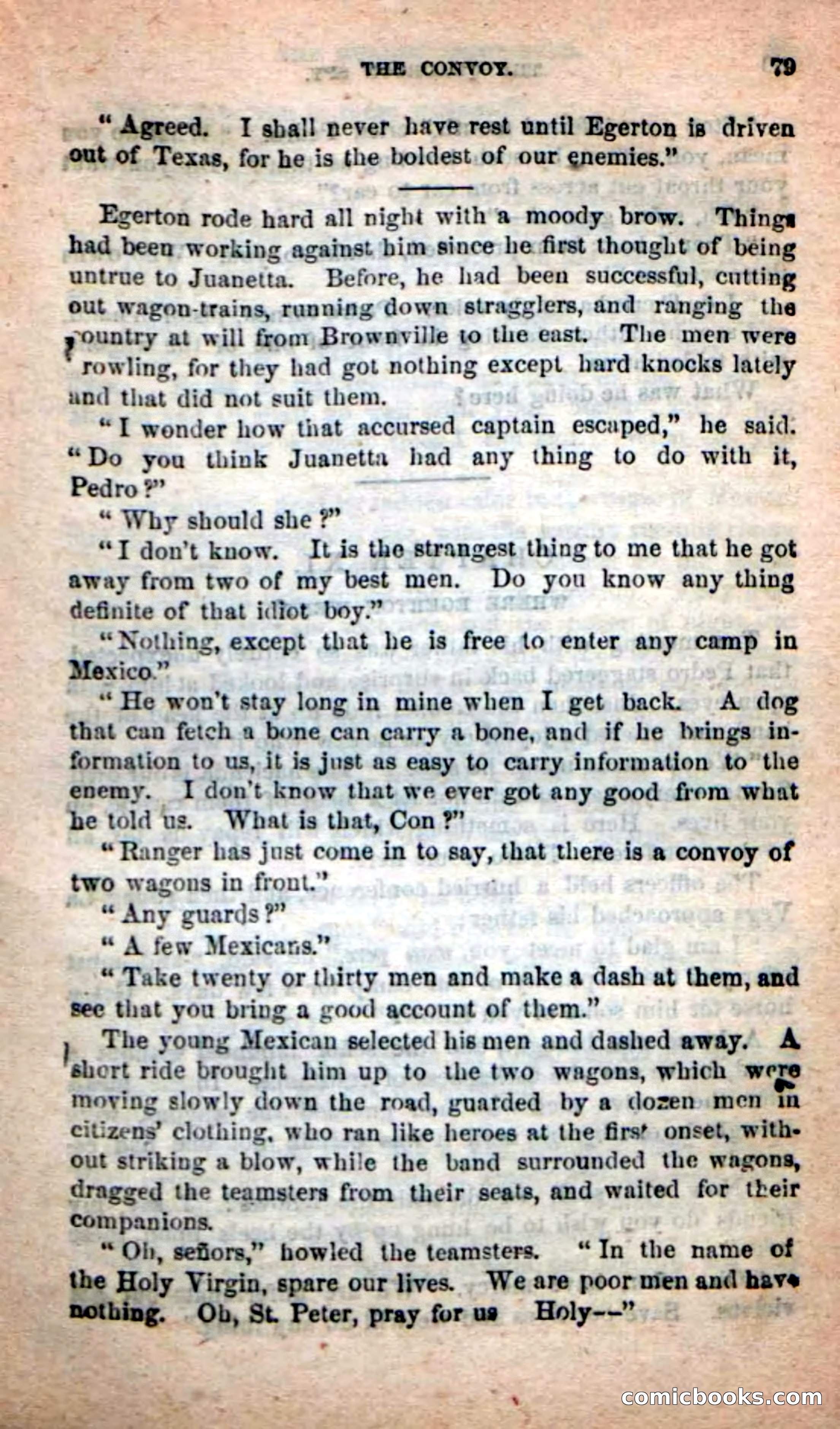 Beadle's New Dime Novels: The Quadroon Spy — page 75 of 100