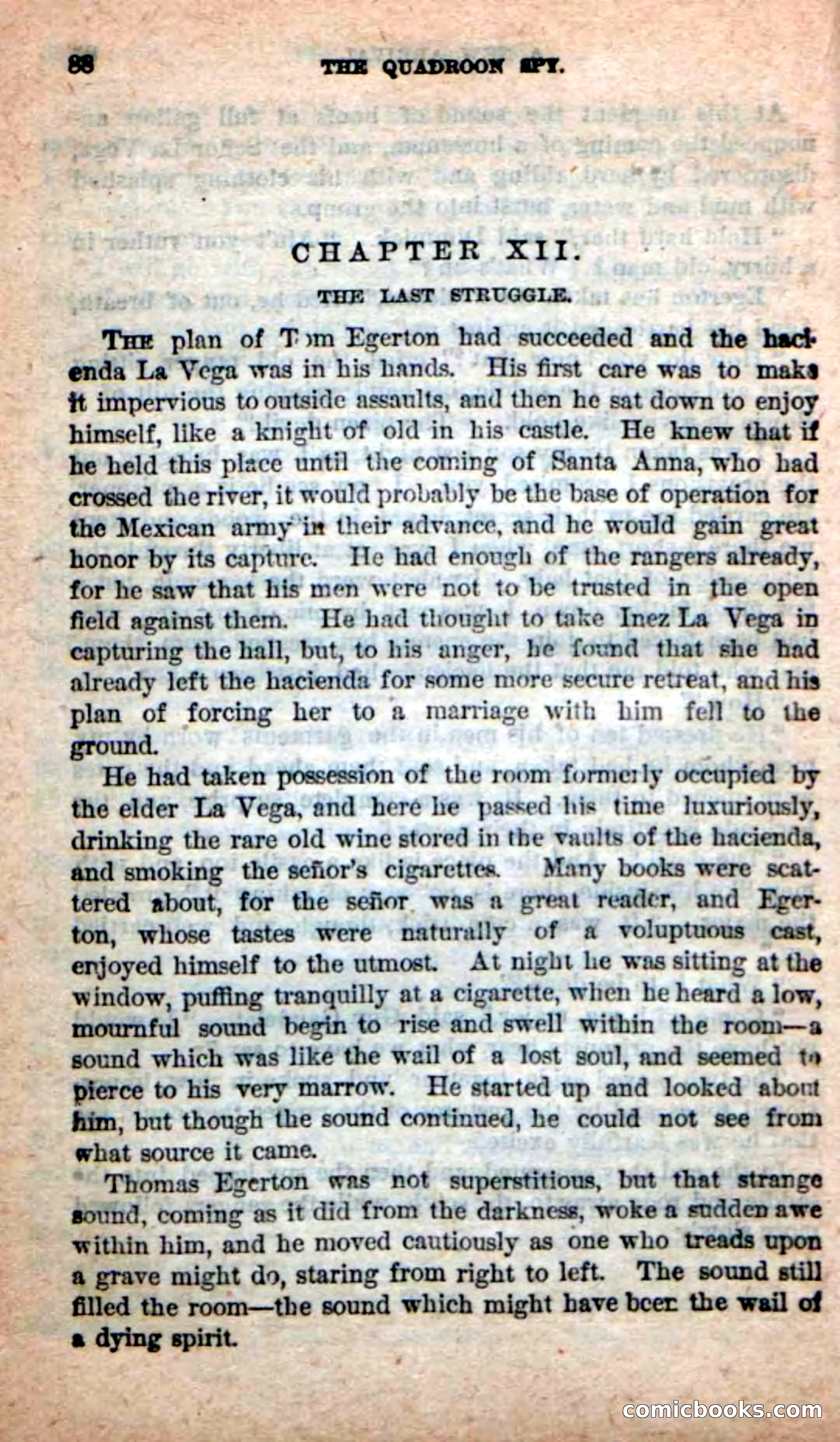 Beadle's New Dime Novels: The Quadroon Spy — page 84 of 100