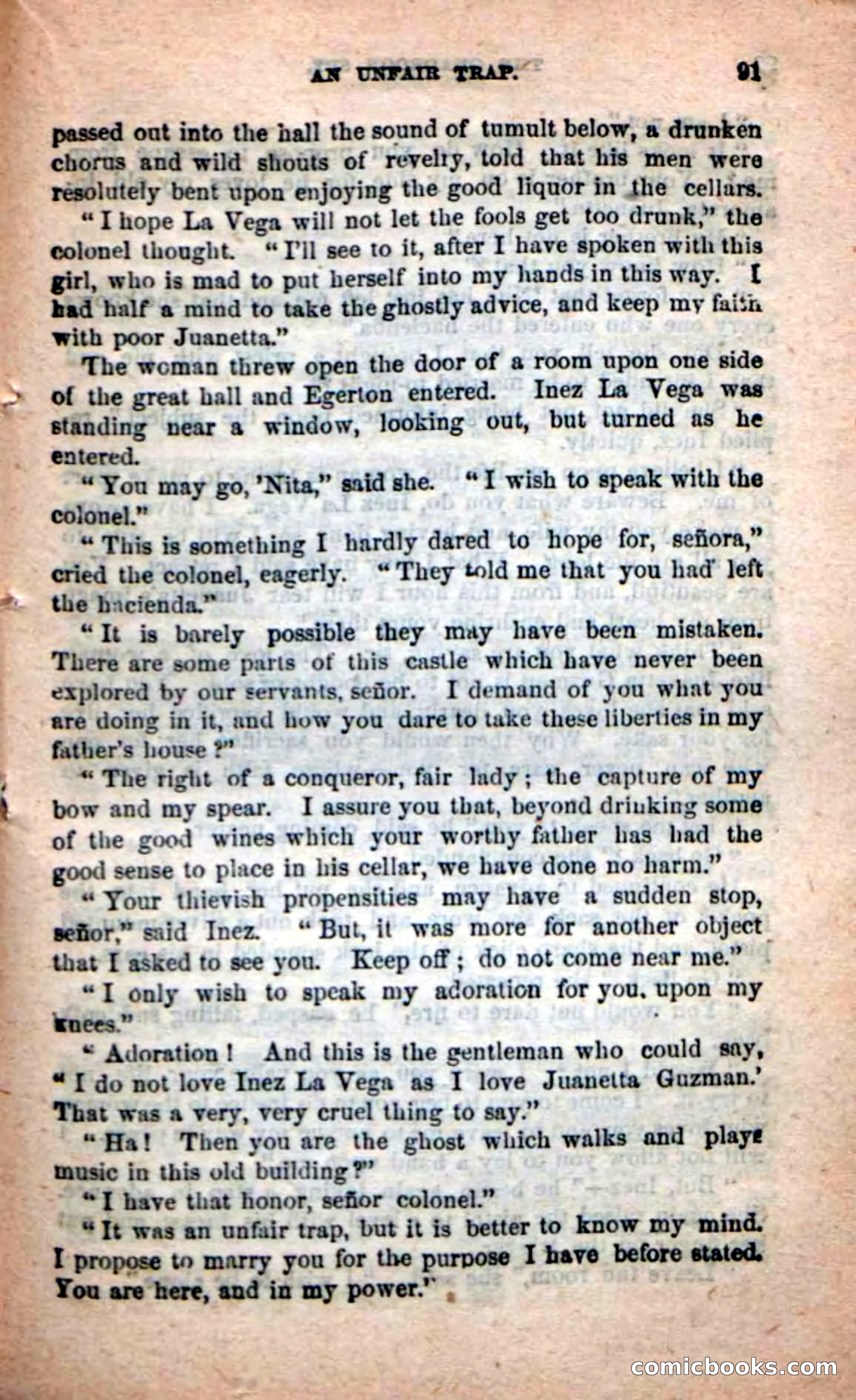 Beadle's New Dime Novels: The Quadroon Spy — page 87 of 100