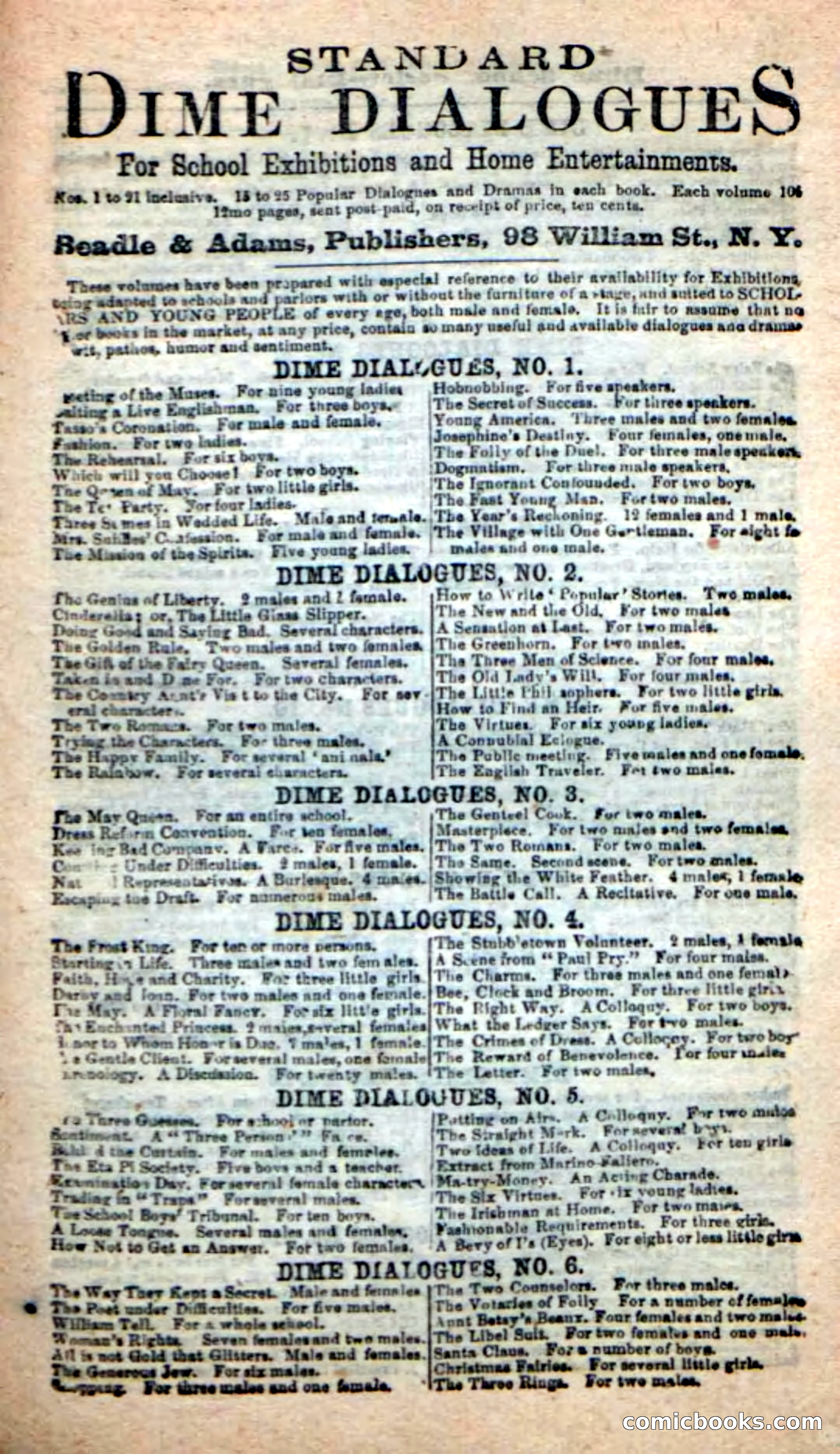 Beadle's New Dime Novels: The Quadroon Spy — page 95 of 100