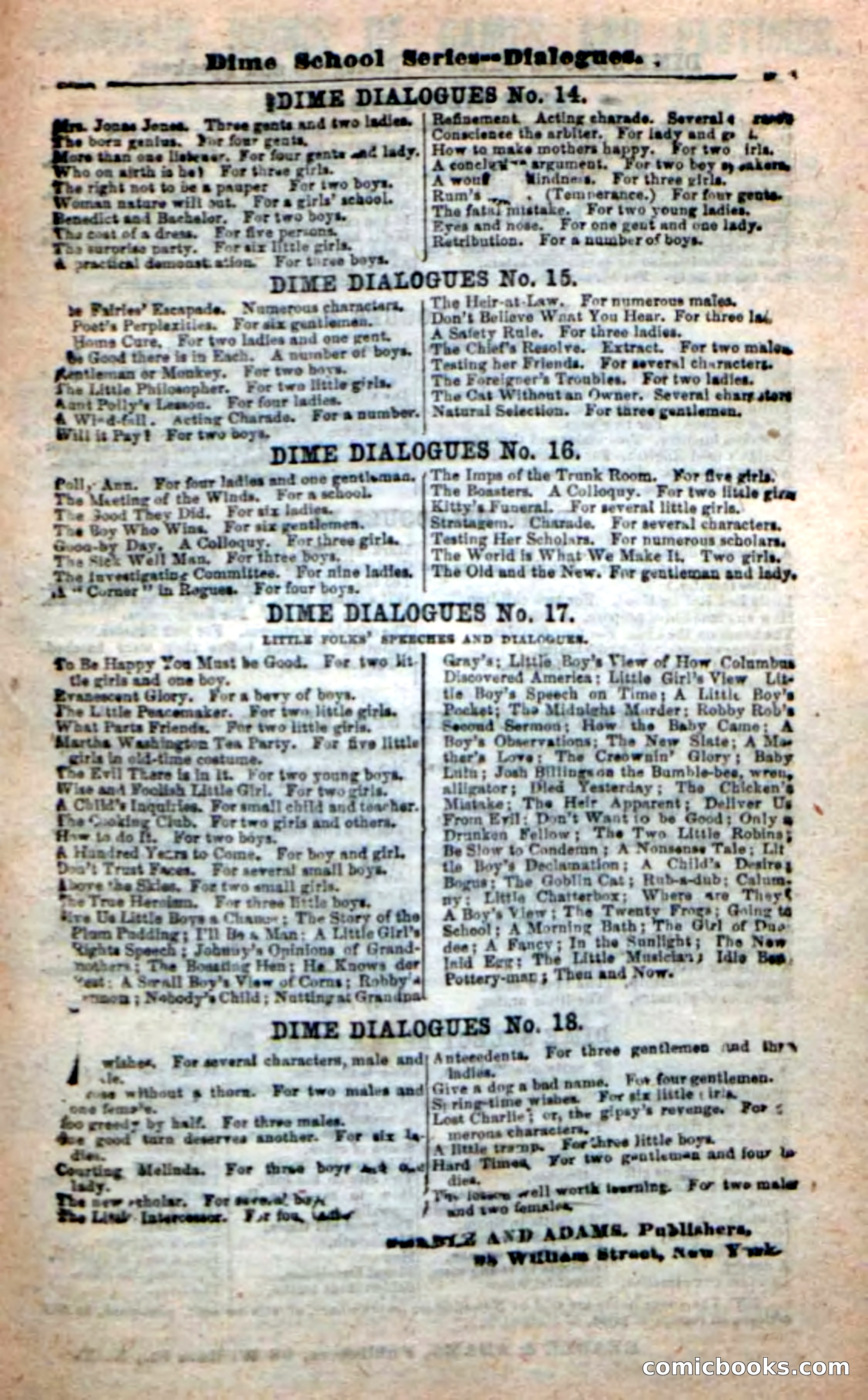 Beadle's New Dime Novels: The Quadroon Spy — page 97 of 100