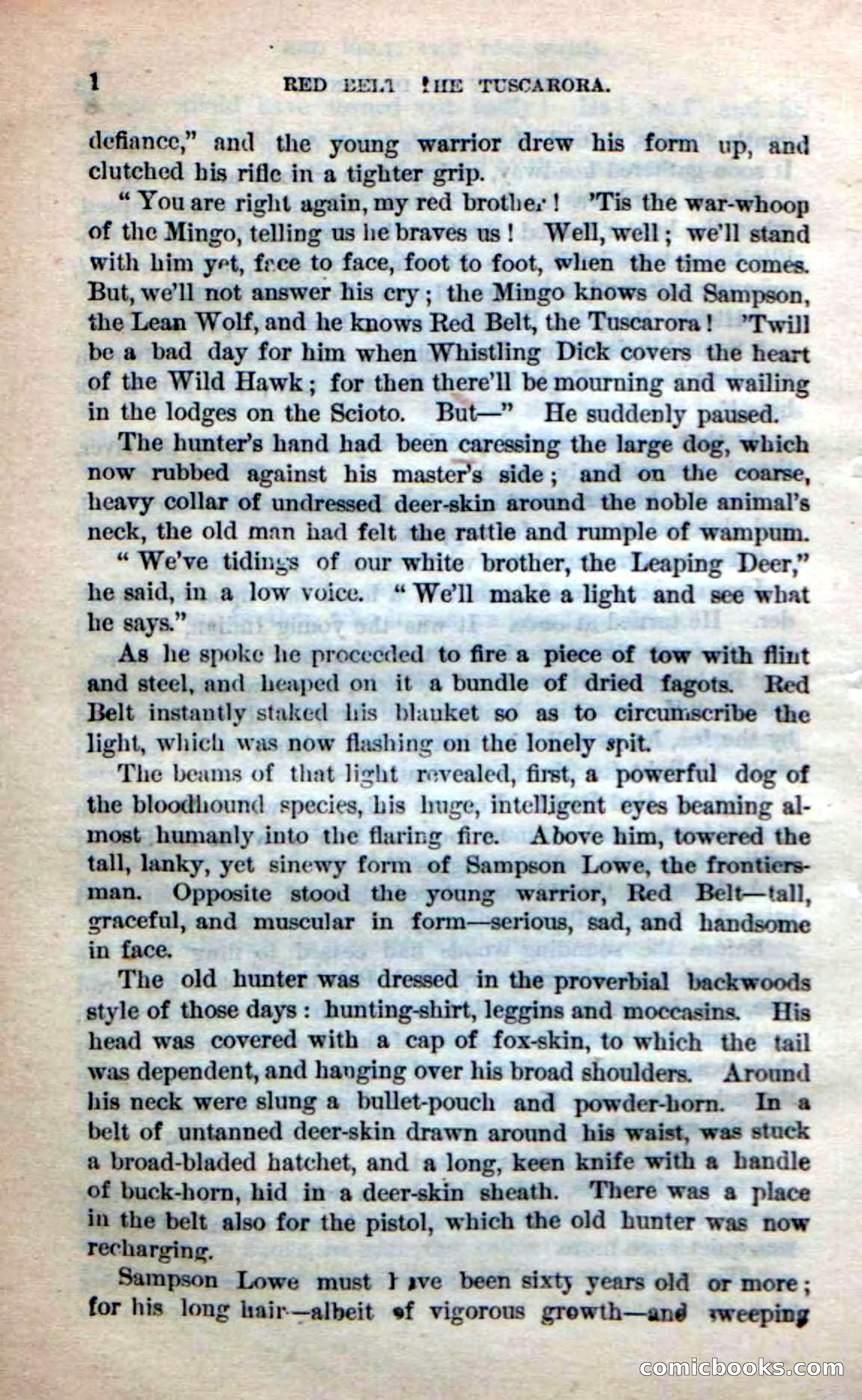 Red Belt, The Tuscarora — page 10 of 105