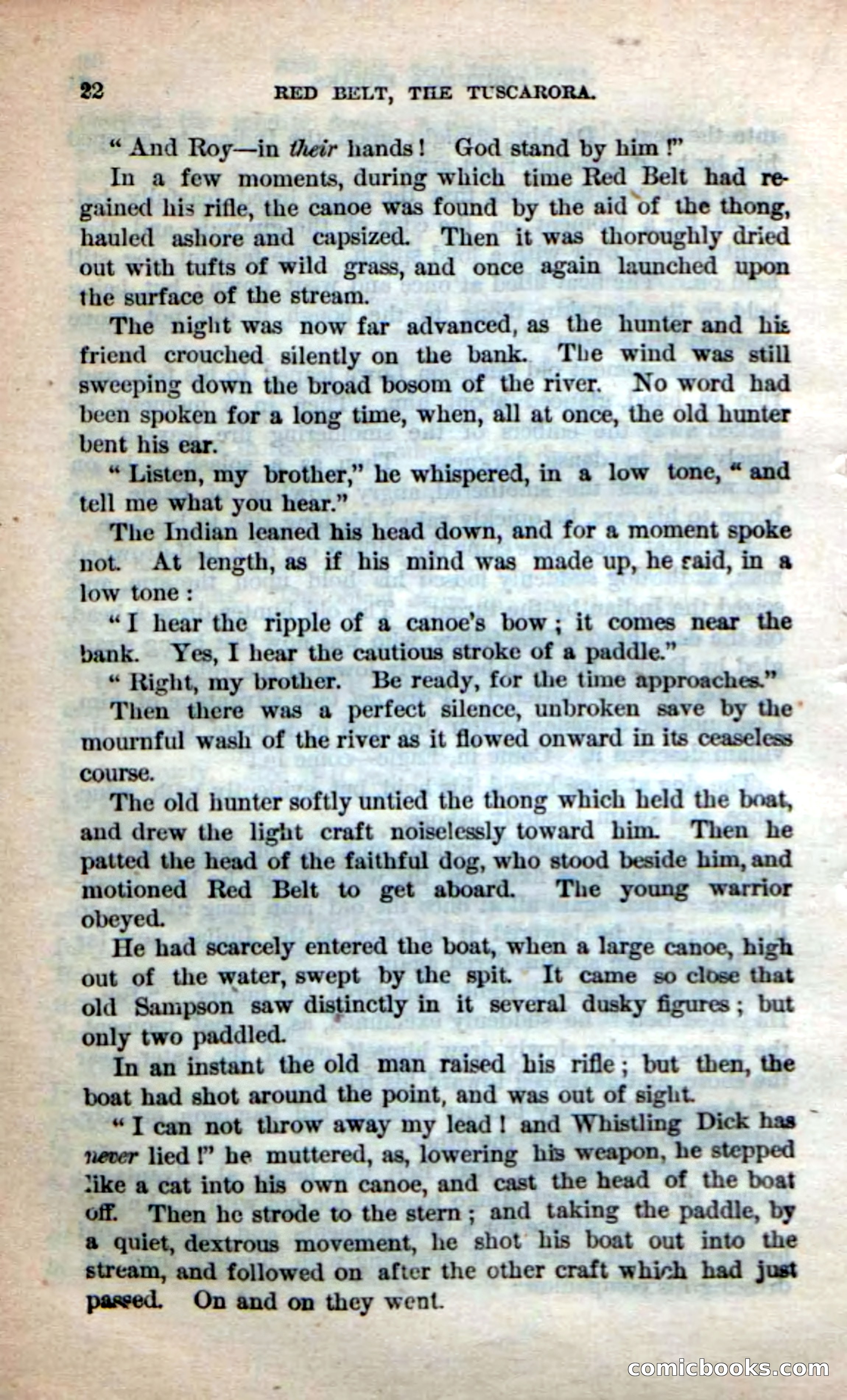 Red Belt, The Tuscarora — page 18 of 105