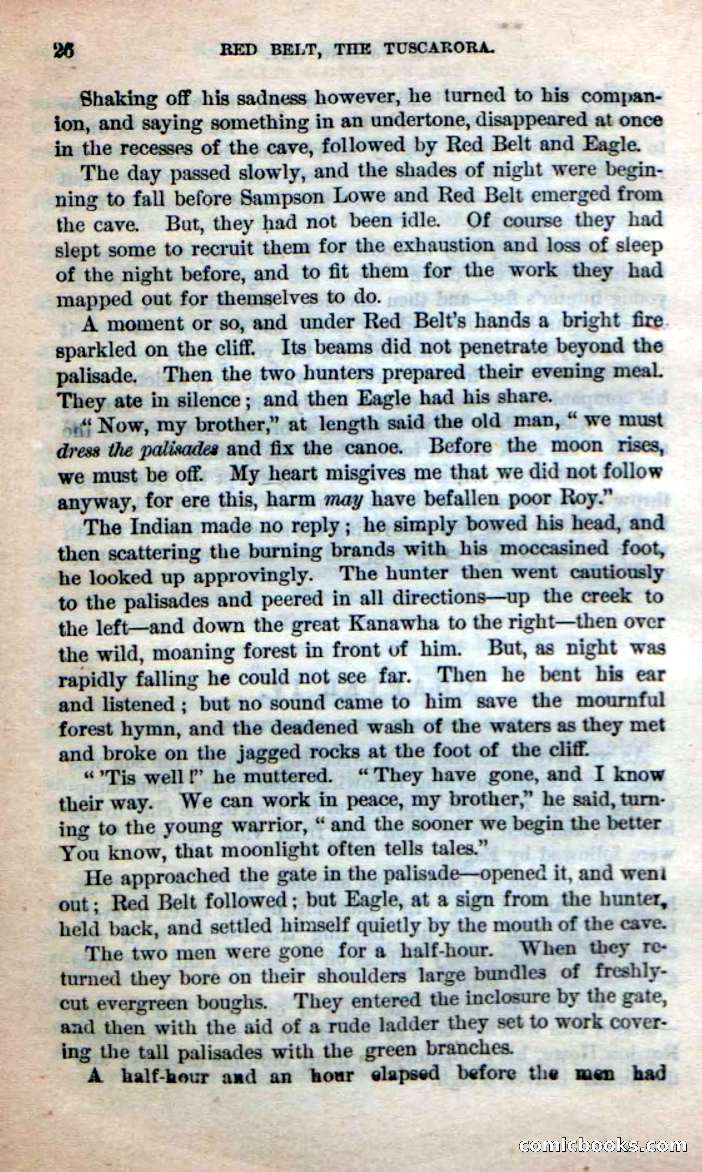 Red Belt, The Tuscarora — page 22 of 105