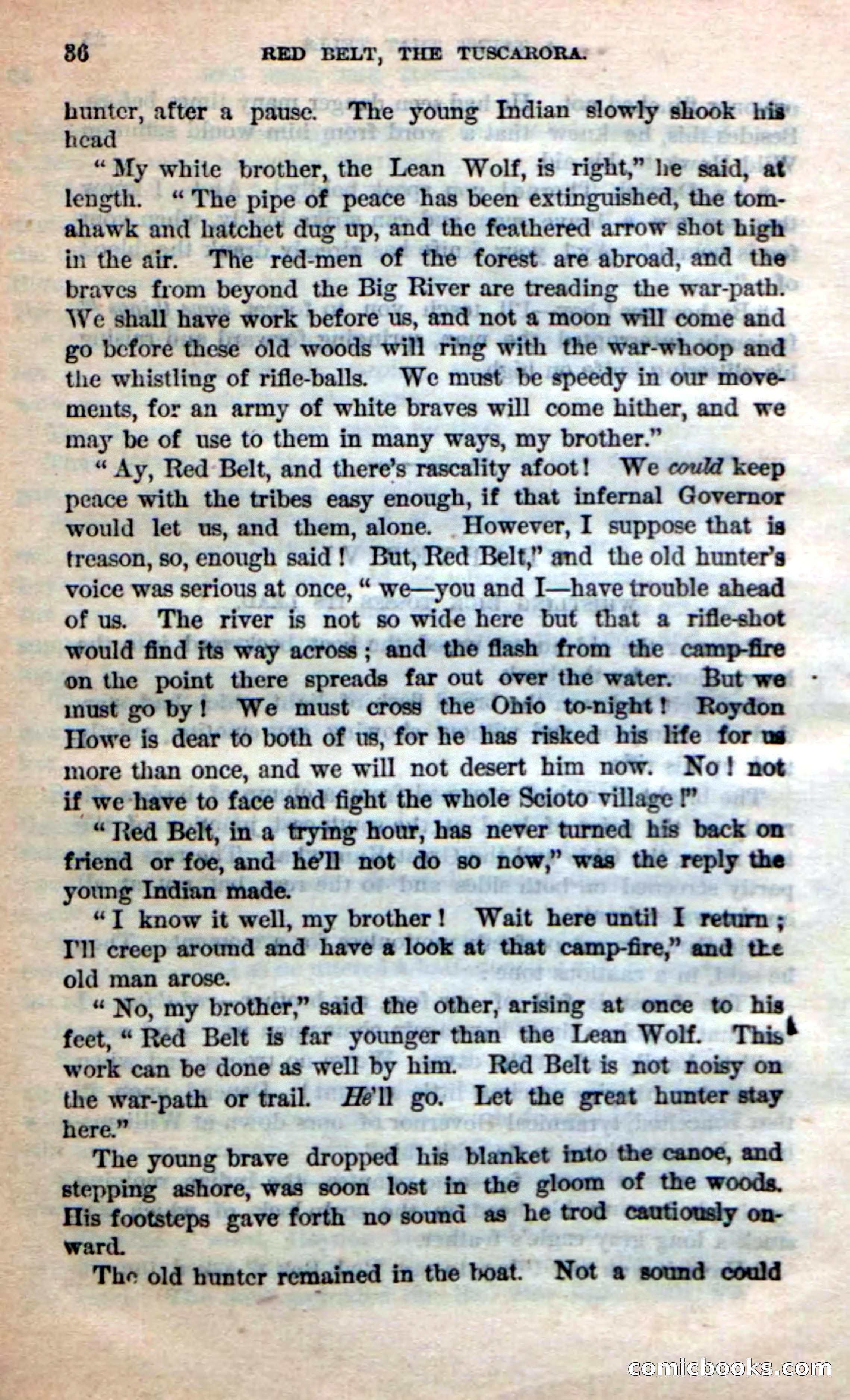 Red Belt, The Tuscarora — page 32 of 105