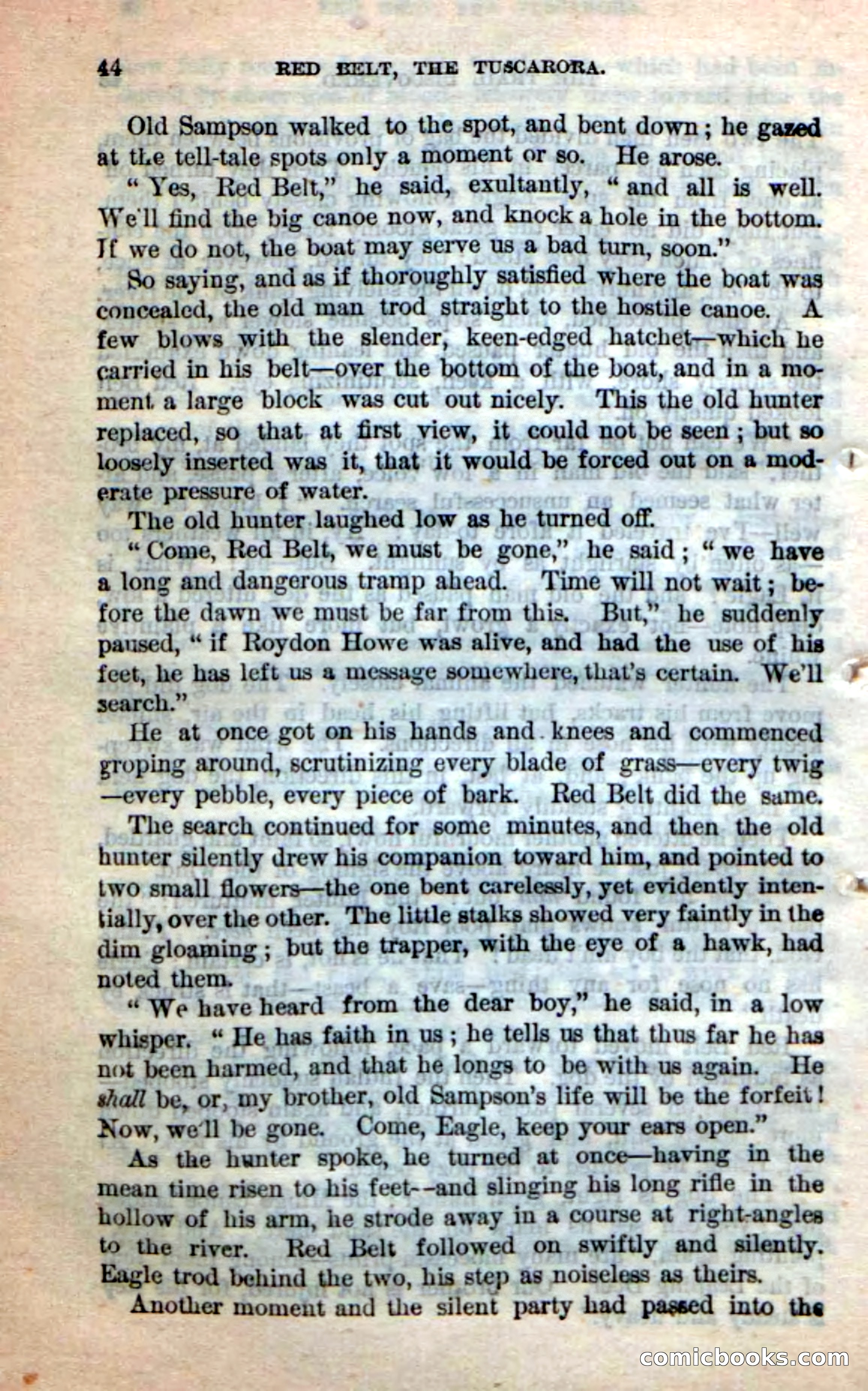 Red Belt, The Tuscarora — page 40 of 105