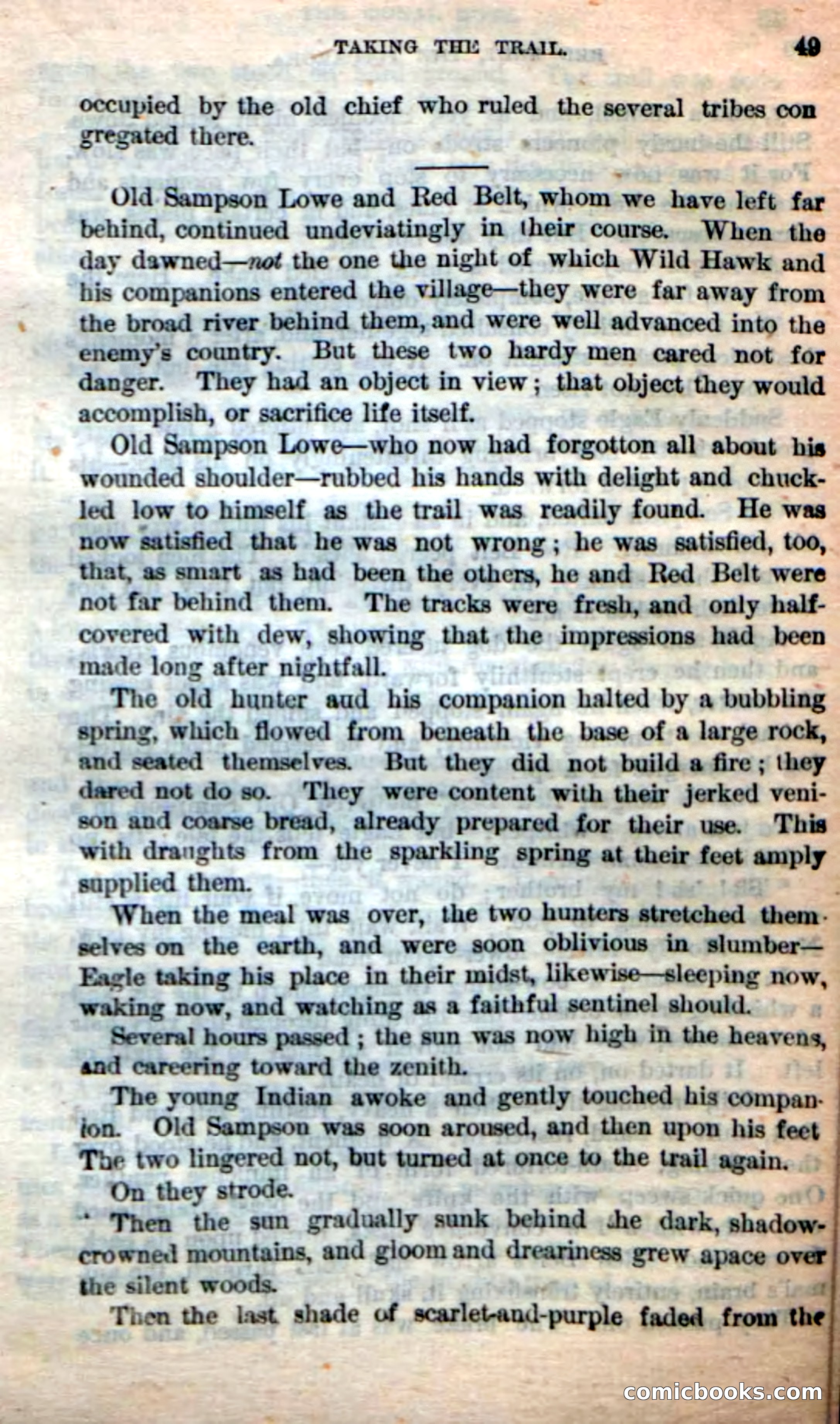 Red Belt, The Tuscarora — page 45 of 105