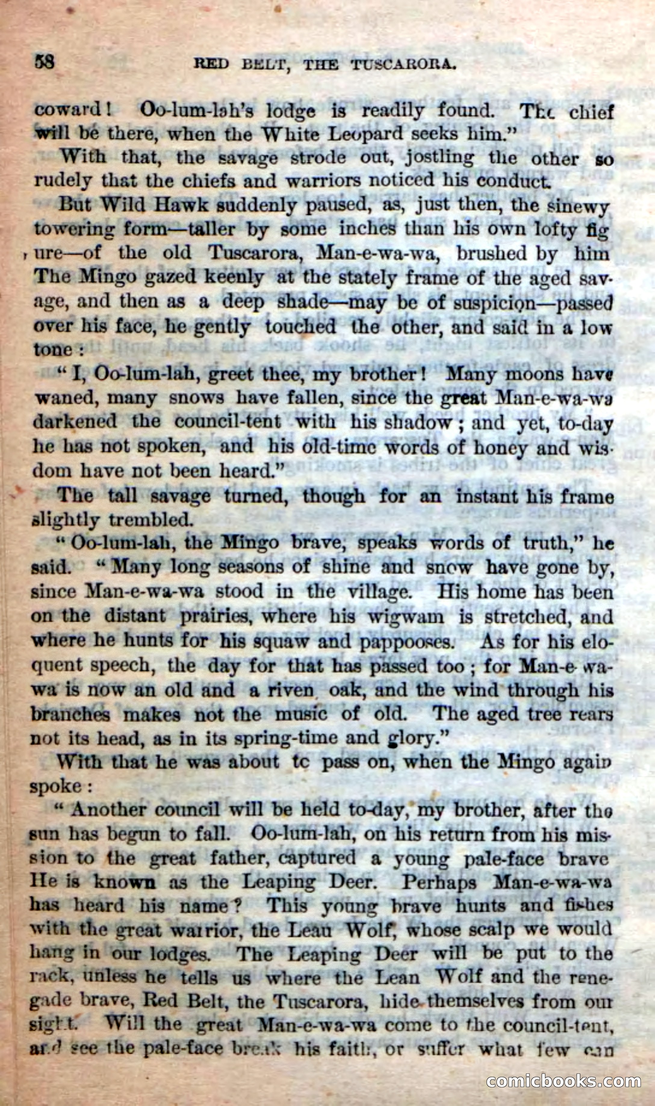 Red Belt, The Tuscarora — page 54 of 105