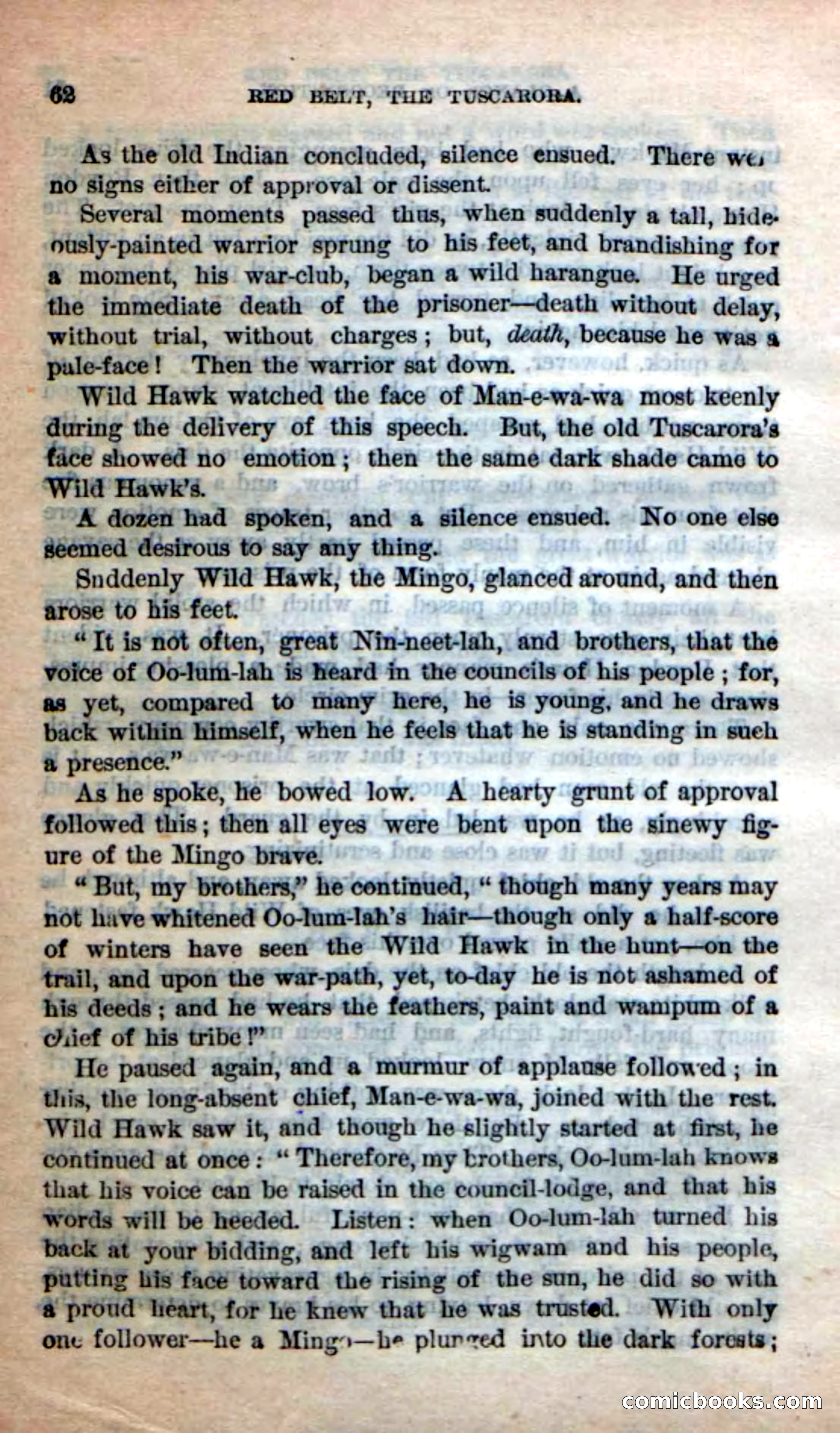 Red Belt, The Tuscarora — page 58 of 105