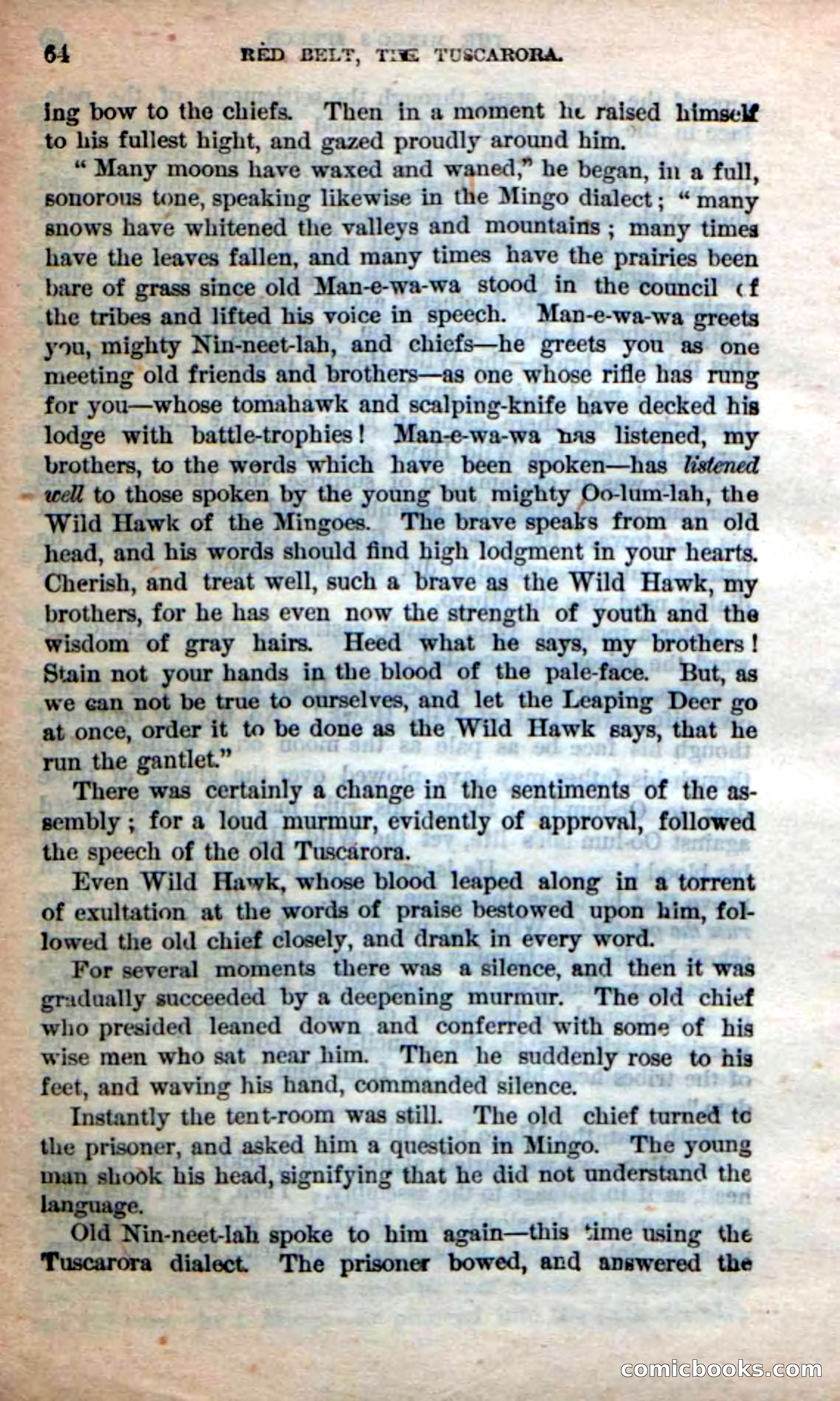 Red Belt, The Tuscarora — page 60 of 105