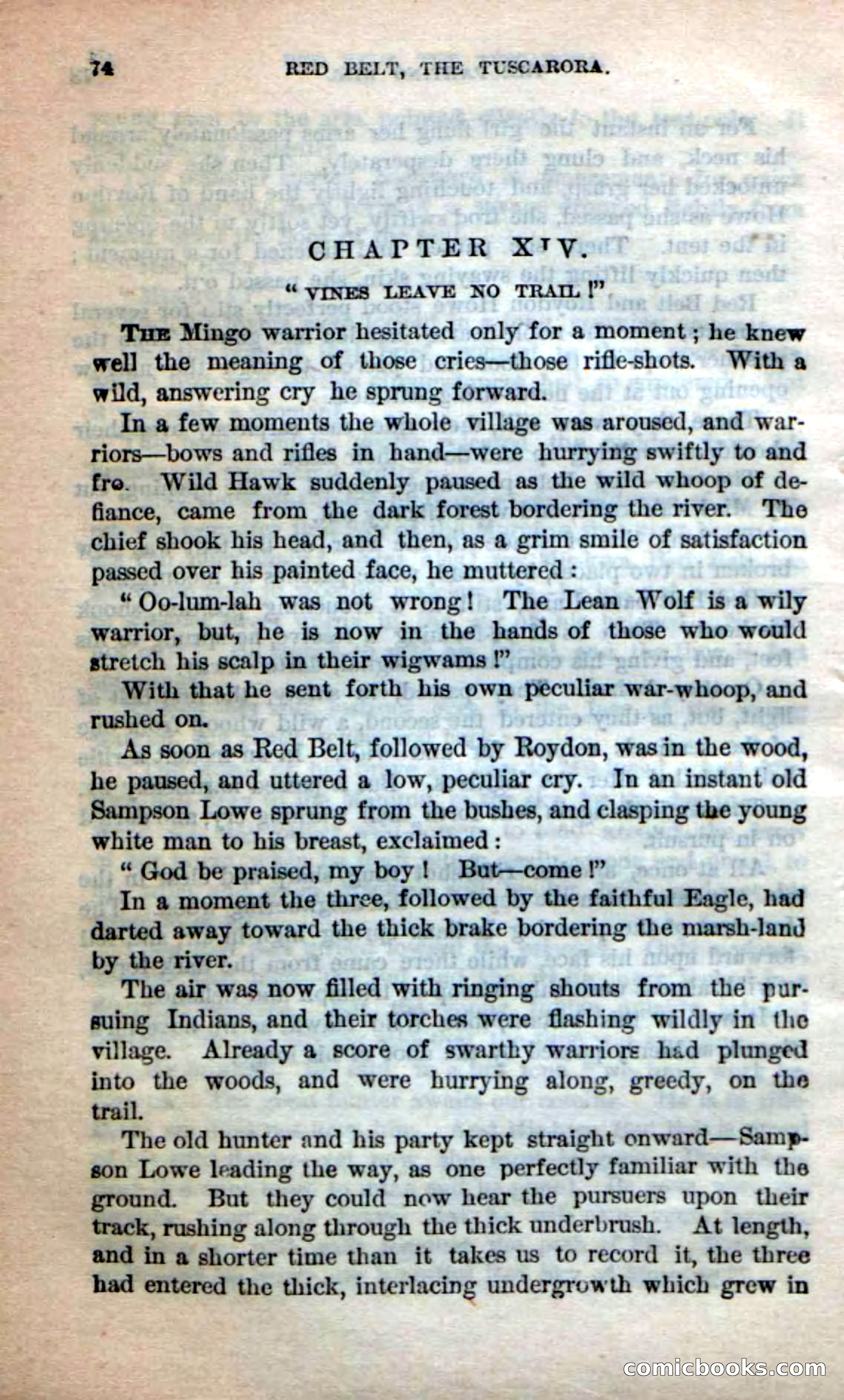 Red Belt, The Tuscarora — page 70 of 105