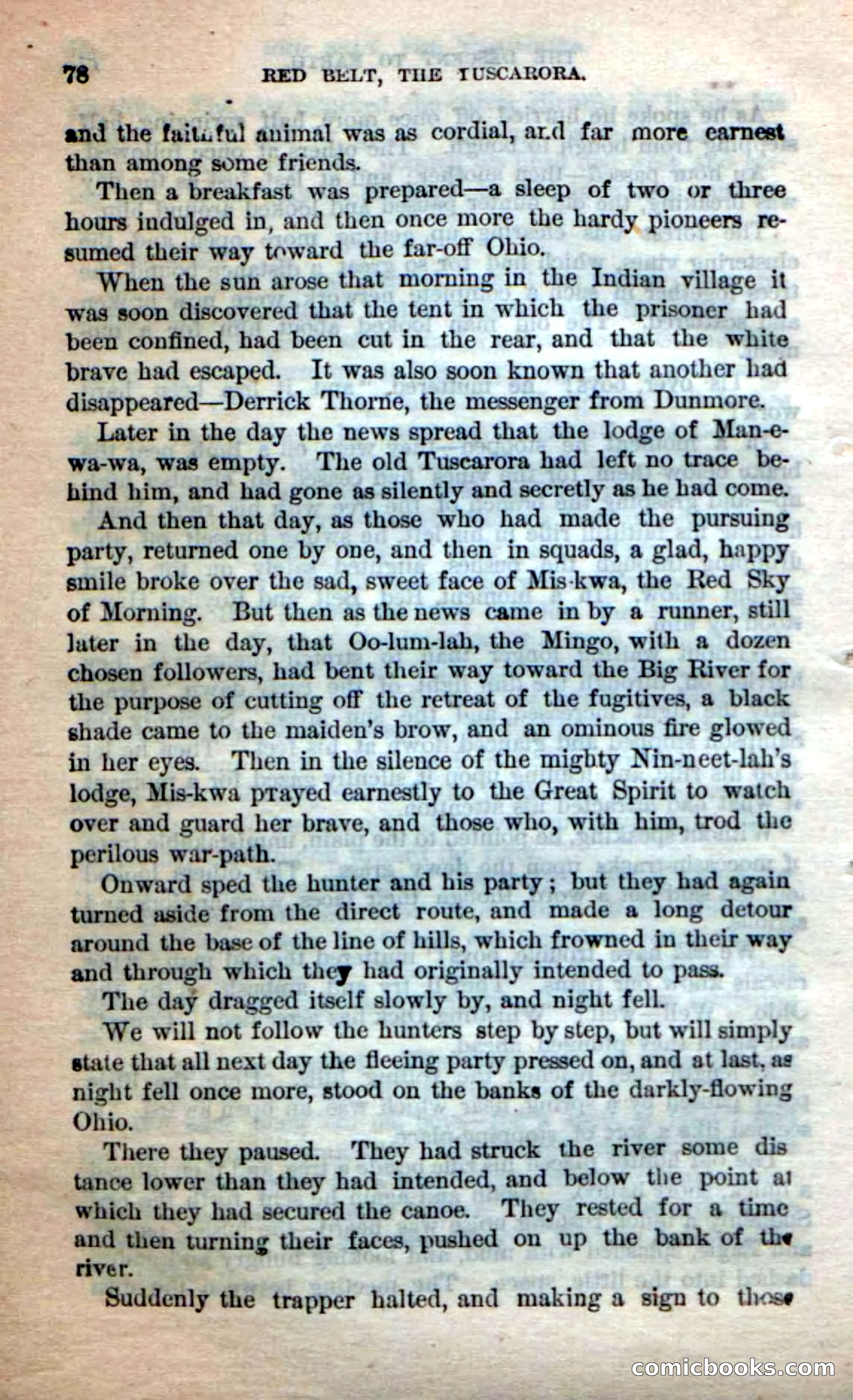 Red Belt, The Tuscarora — page 74 of 105