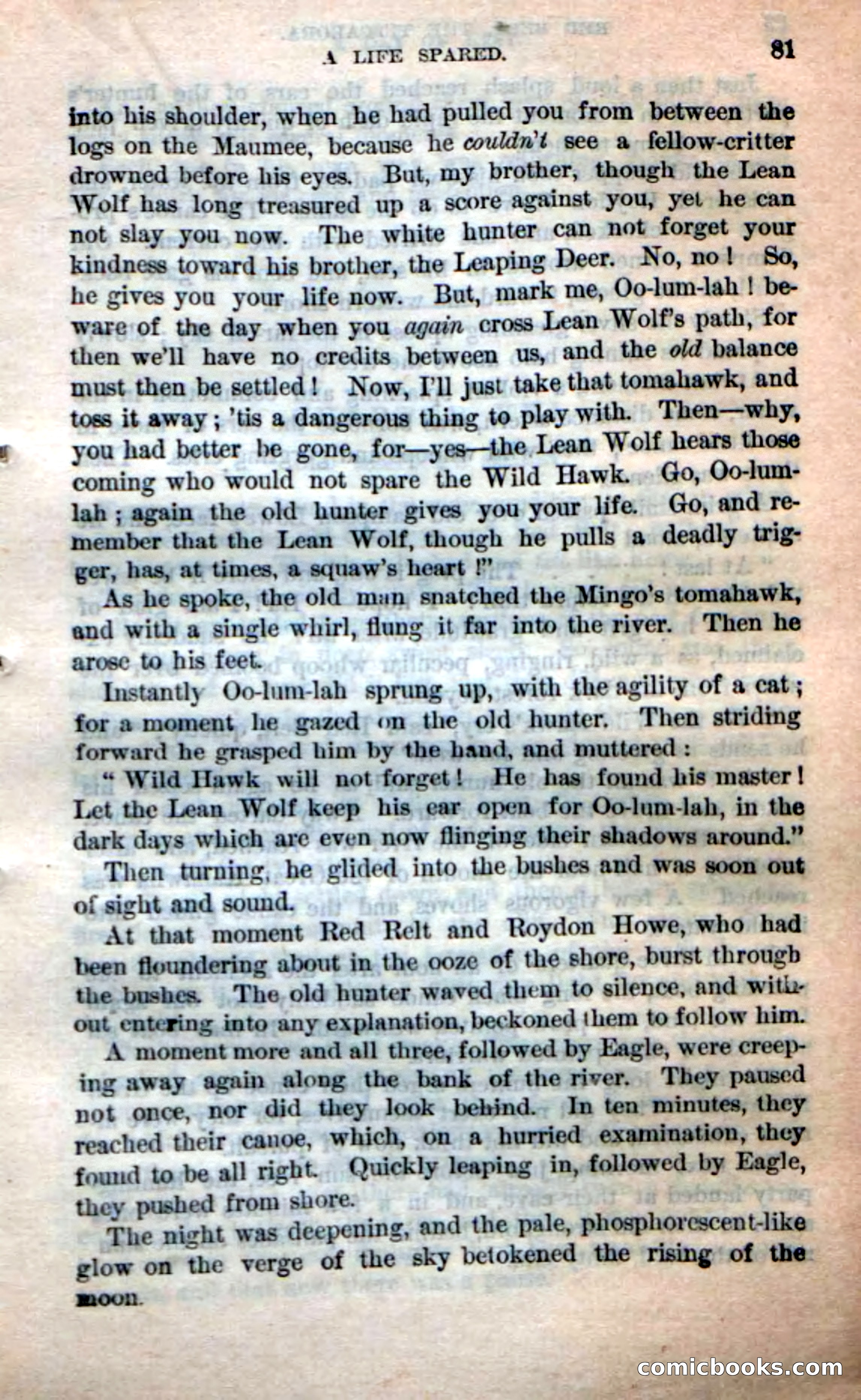 Red Belt, The Tuscarora — page 77 of 105