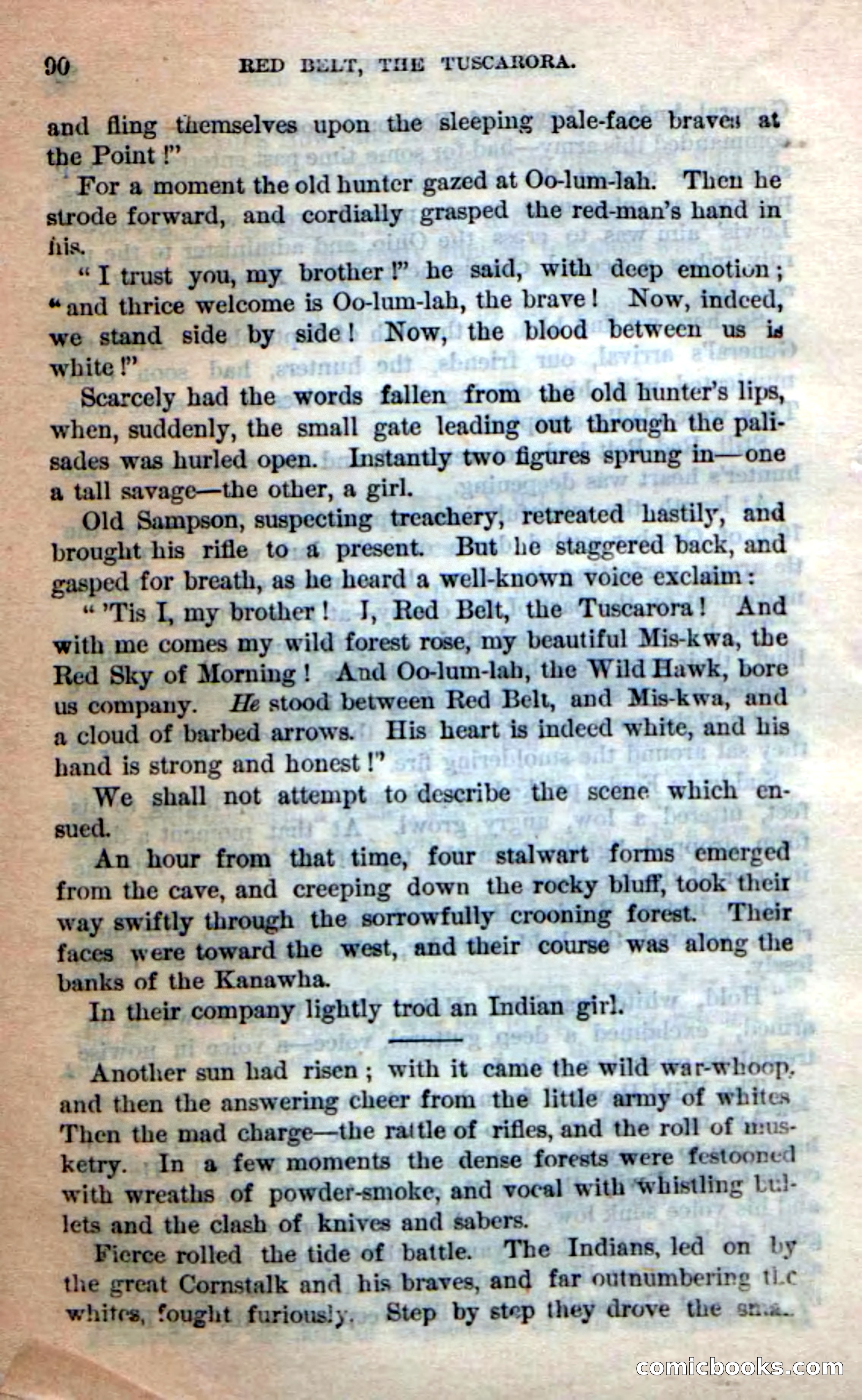 Red Belt, The Tuscarora — page 86 of 105