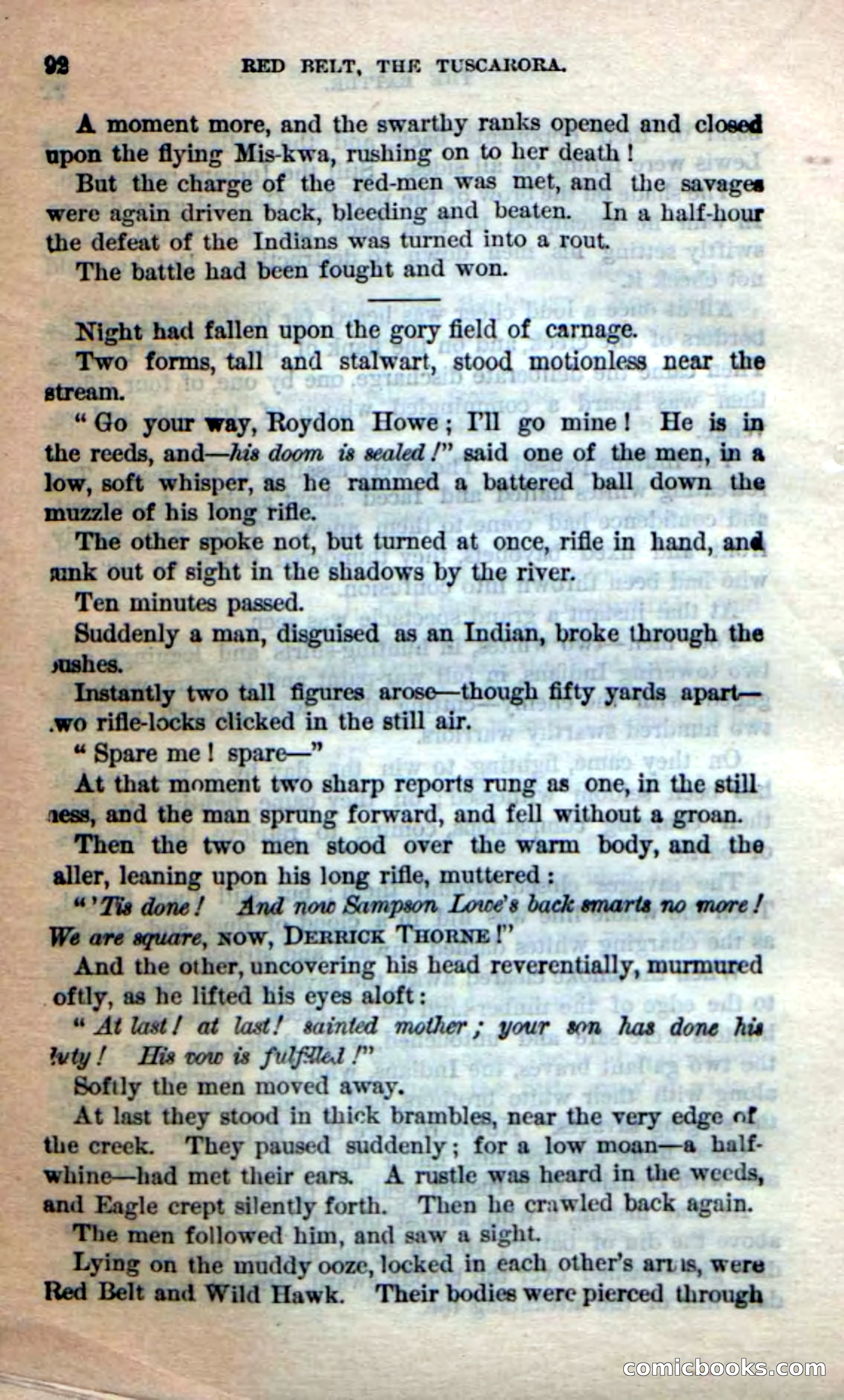 Red Belt, The Tuscarora — page 88 of 105