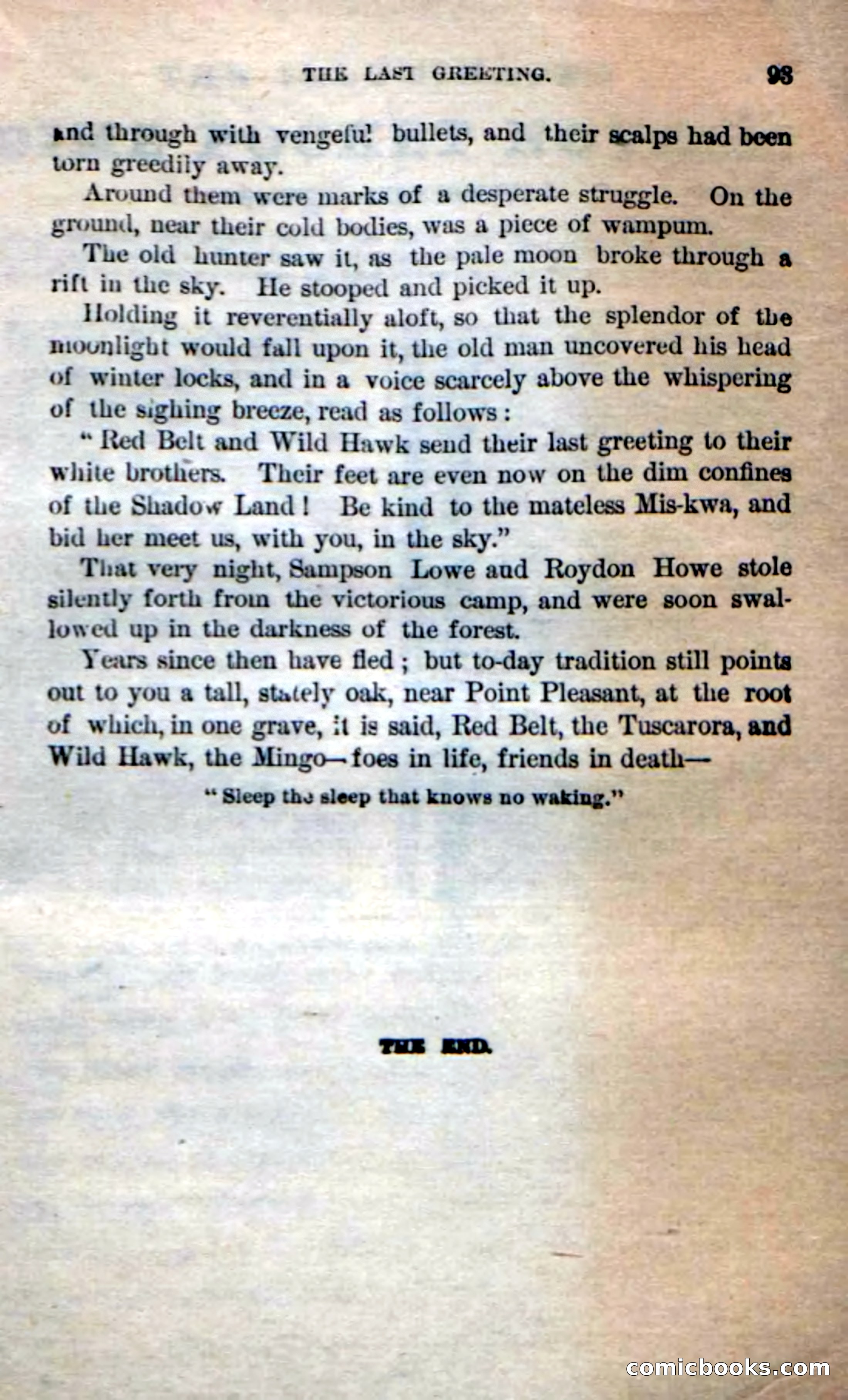 Red Belt, The Tuscarora — page 89 of 105