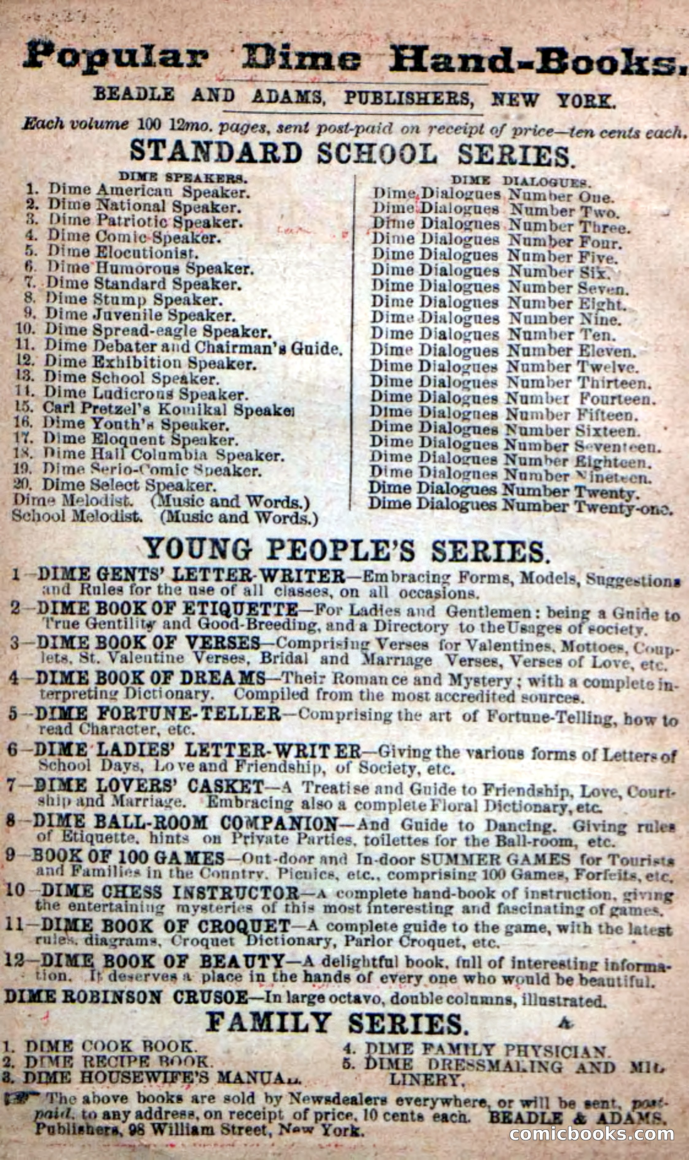 Beadle's New Dime Novels: The Blue Clipper — page 2 of 98