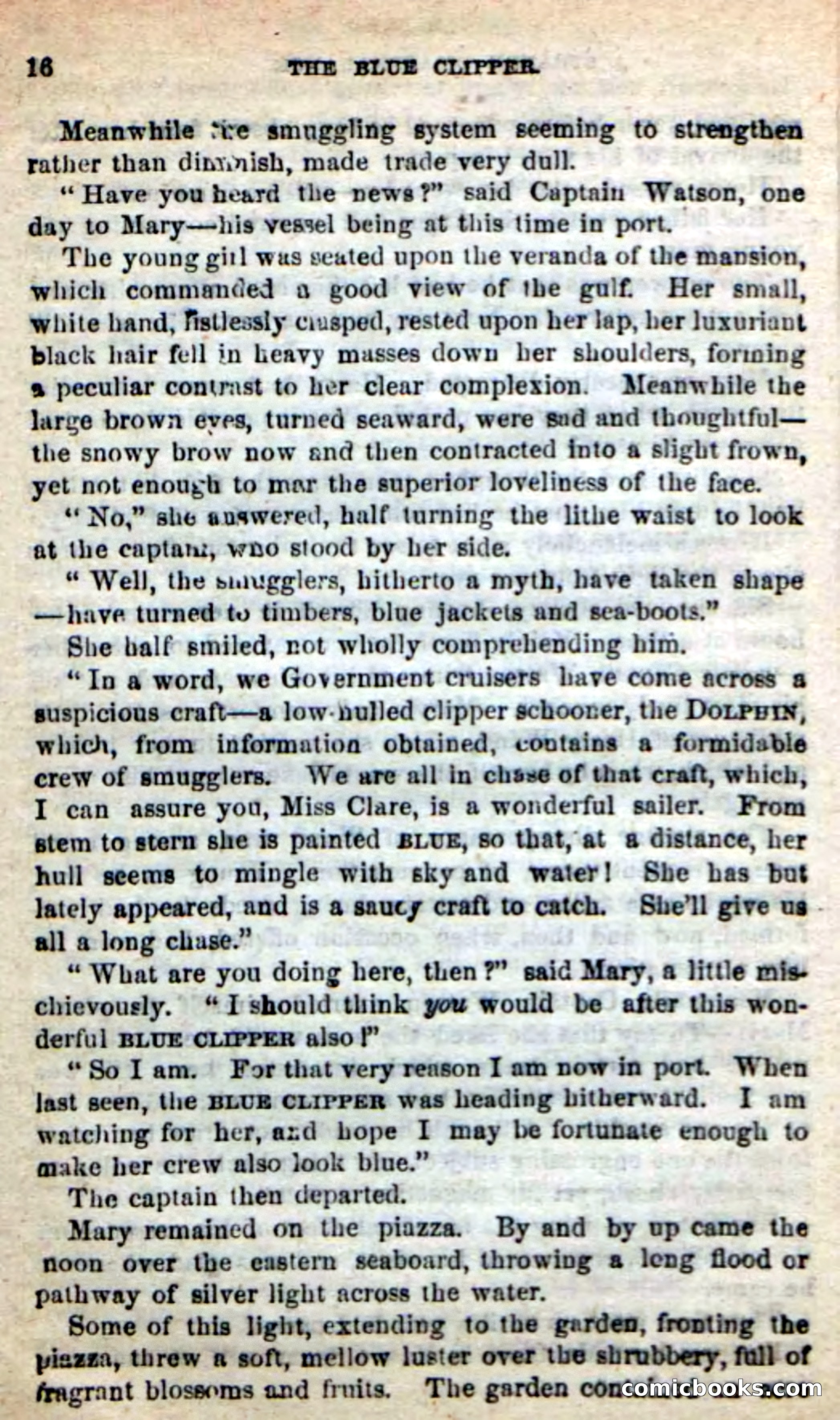 Beadle's New Dime Novels: The Blue Clipper — page 12 of 98