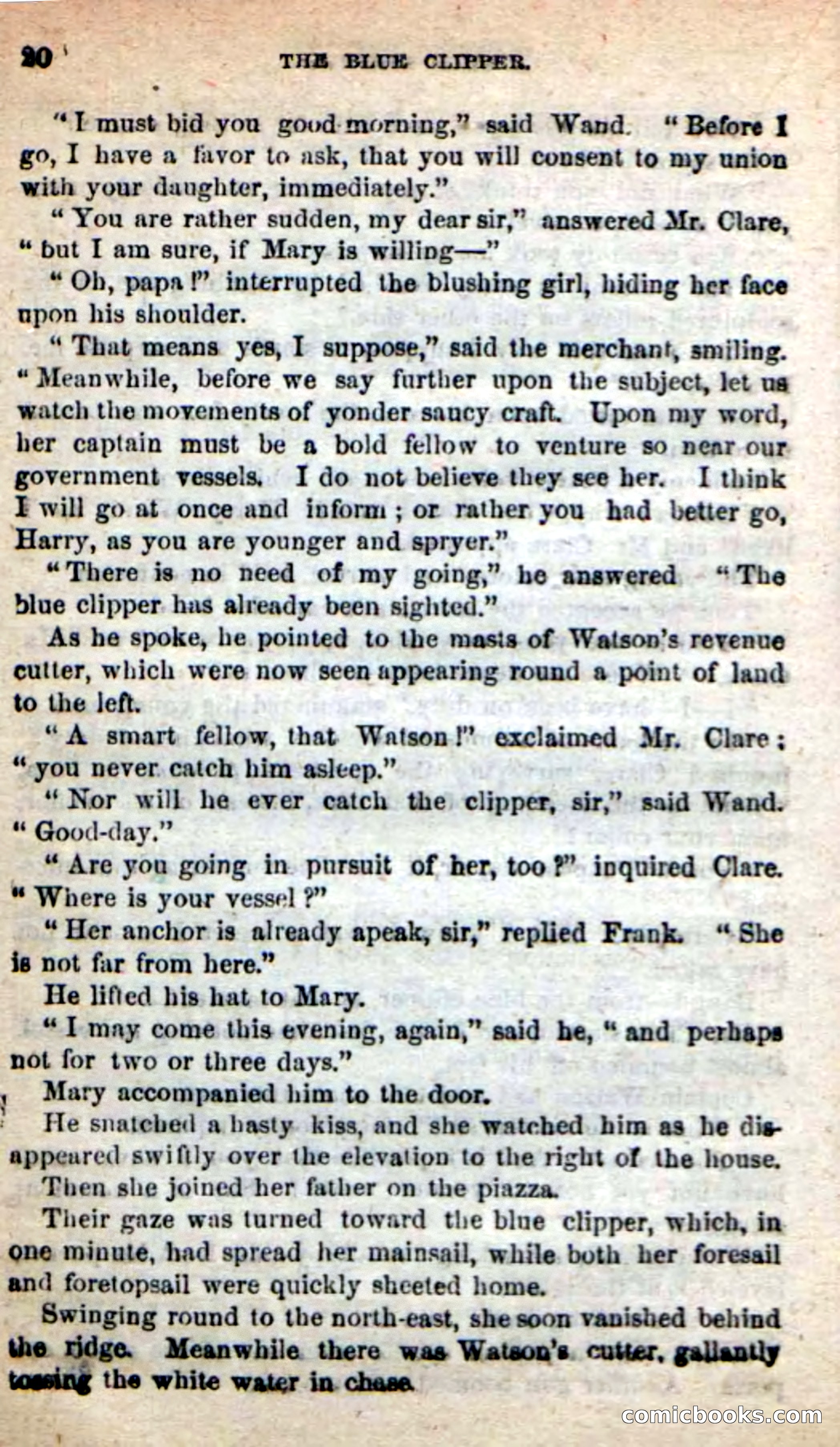 Beadle's New Dime Novels: The Blue Clipper — page 16 of 98