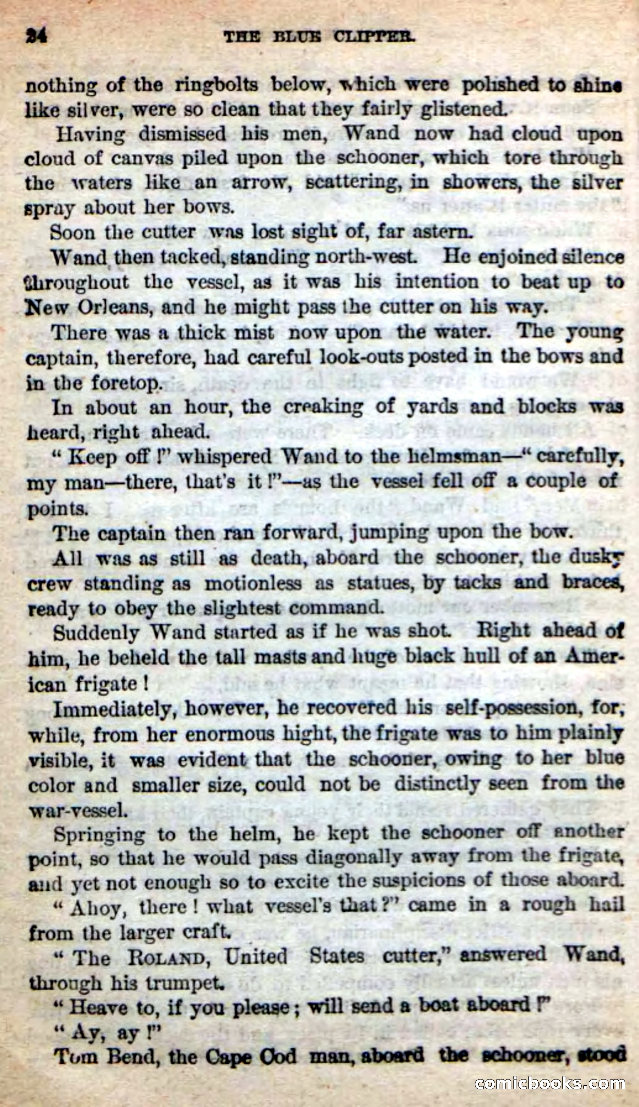 Beadle's New Dime Novels: The Blue Clipper — page 20 of 98