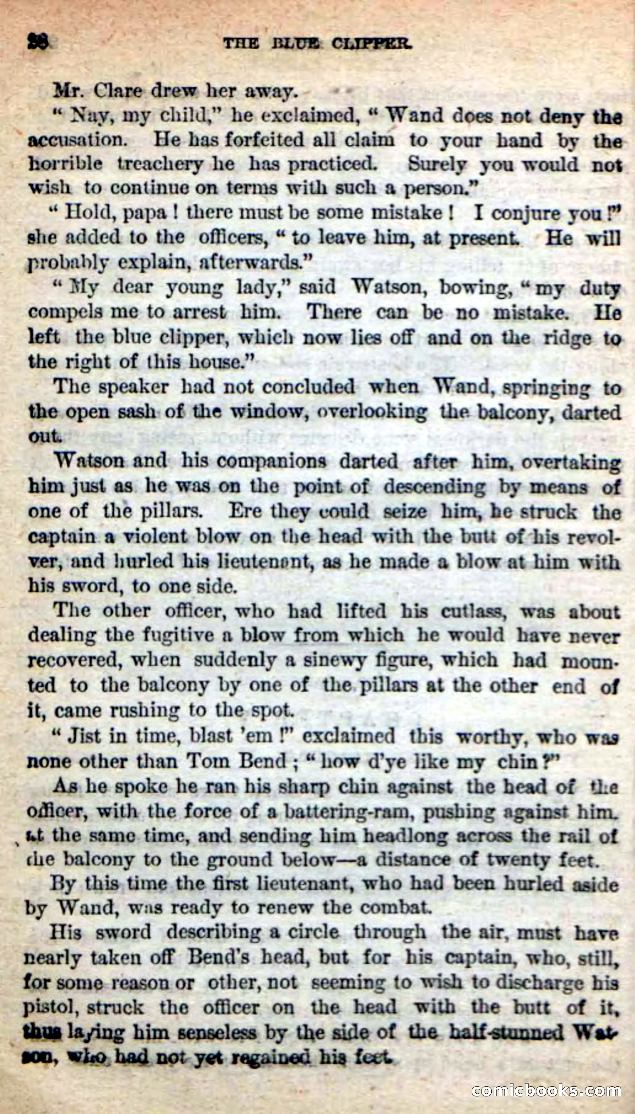 Beadle's New Dime Novels: The Blue Clipper — page 24 of 98