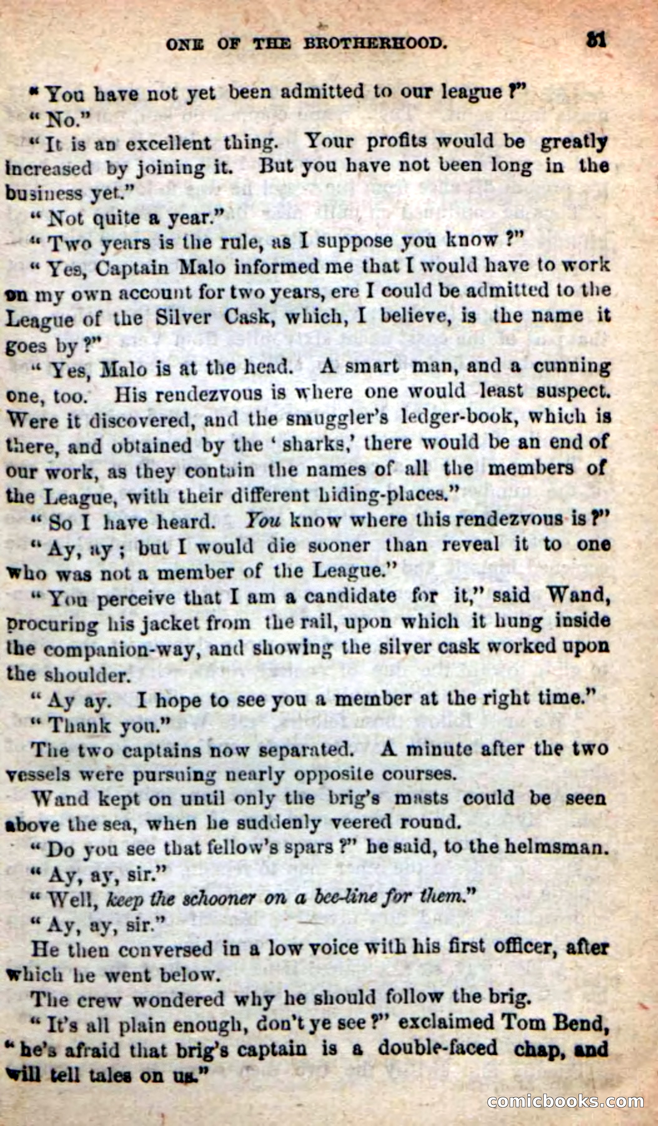 Beadle's New Dime Novels: The Blue Clipper — page 27 of 98