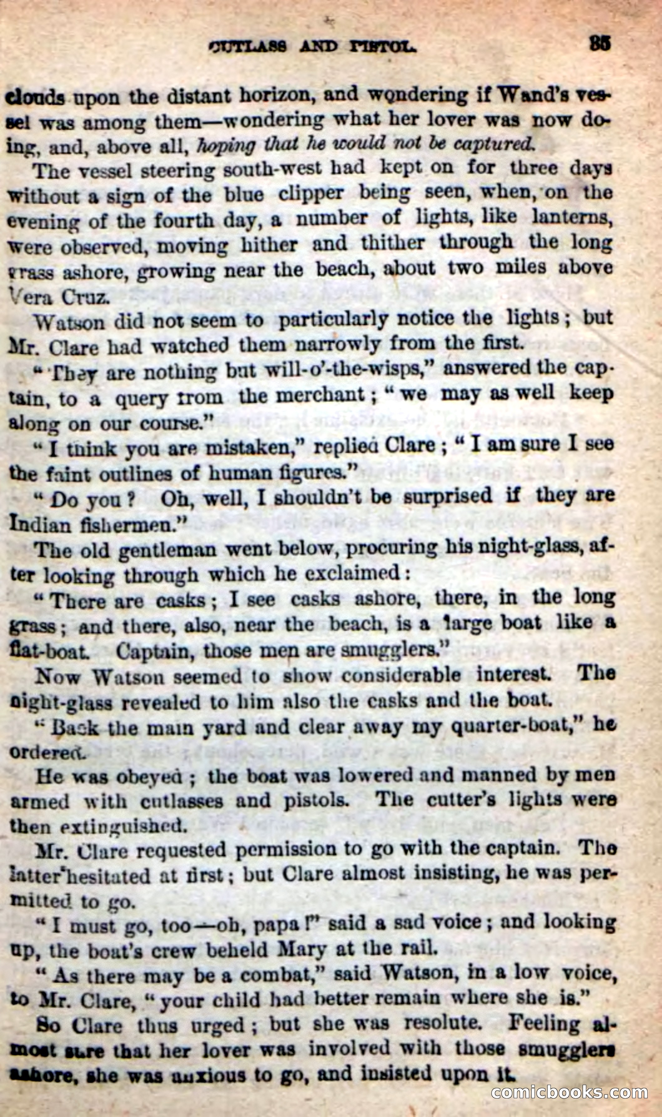 Beadle's New Dime Novels: The Blue Clipper — page 31 of 98