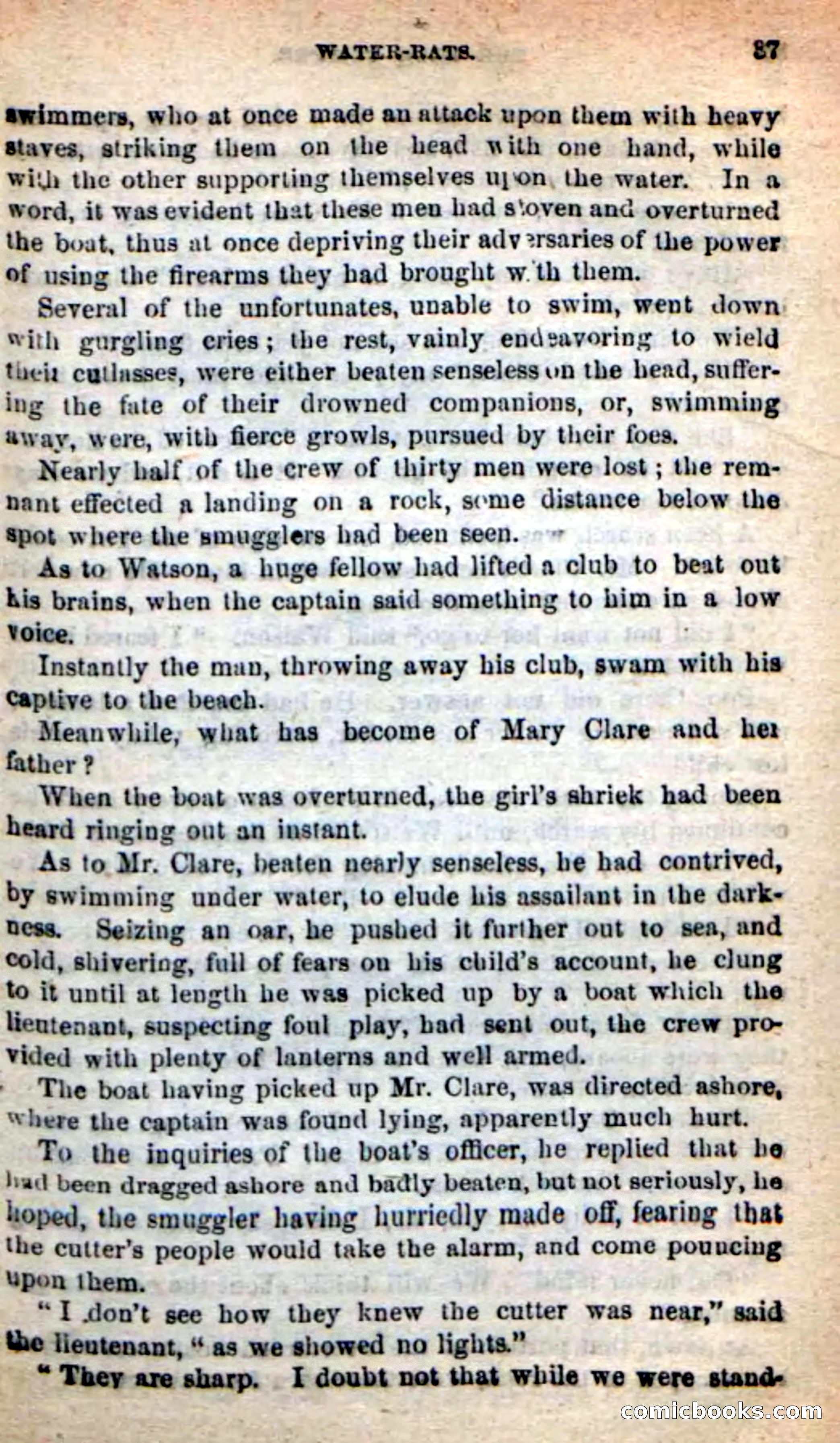 Beadle's New Dime Novels: The Blue Clipper — page 33 of 98