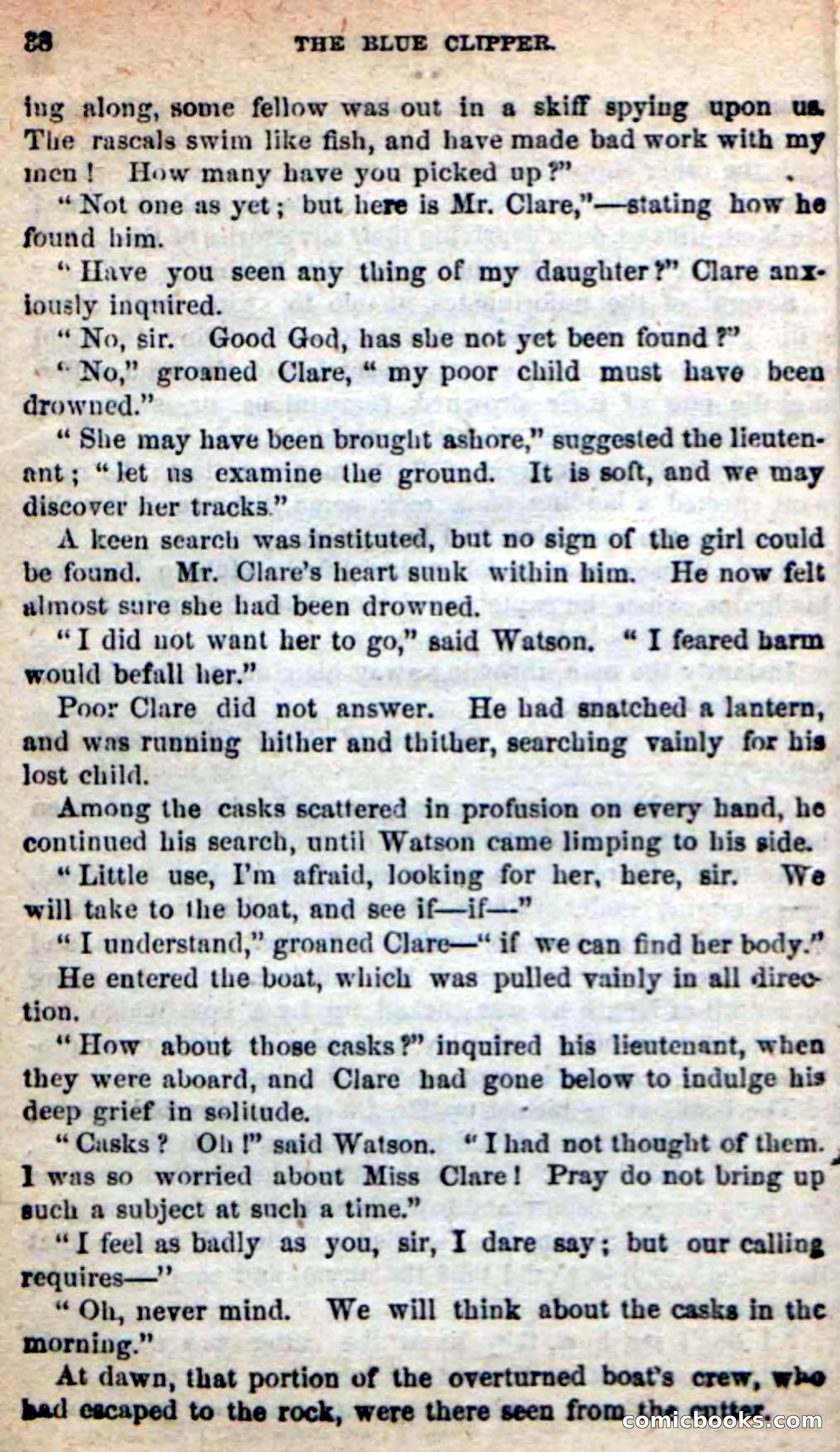 Beadle's New Dime Novels: The Blue Clipper — page 34 of 98